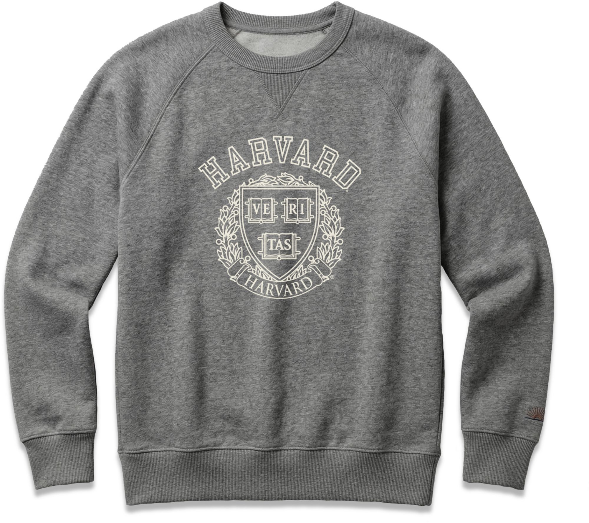 Faherty Men's Harvard Crimson High Standard Crewneck Sweatshirt