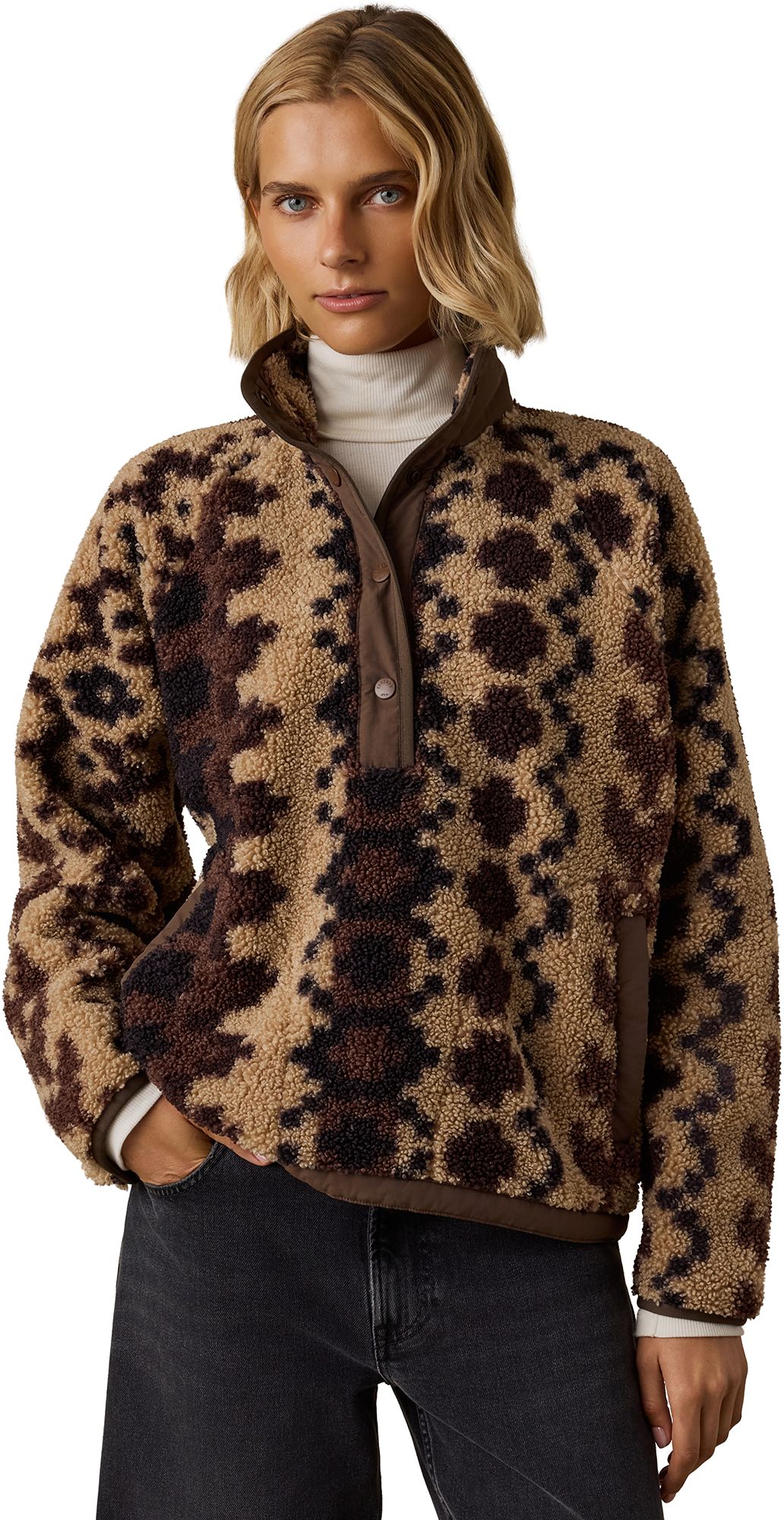 Faherty Women's Fireside Fleece Pullover