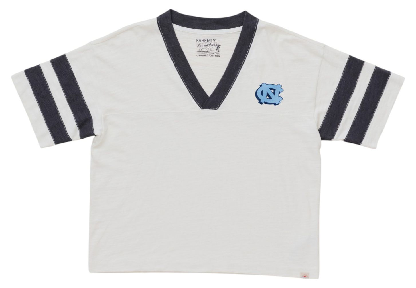 Faherty Women's North Carolina Tar Heels Sunwashed T-Shirt