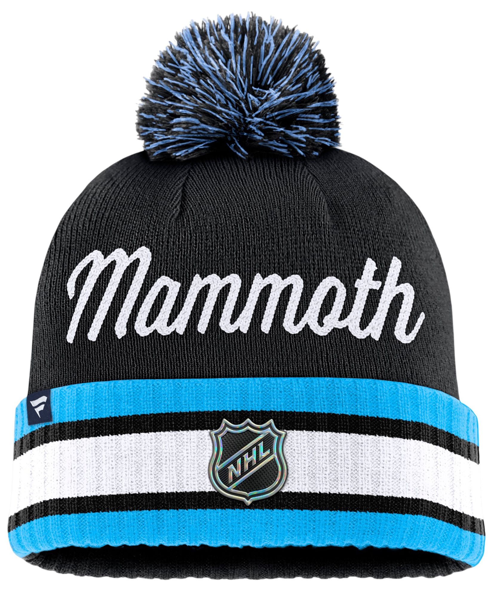 NHL Adult Utah Mammoth Draft Pom Beanie