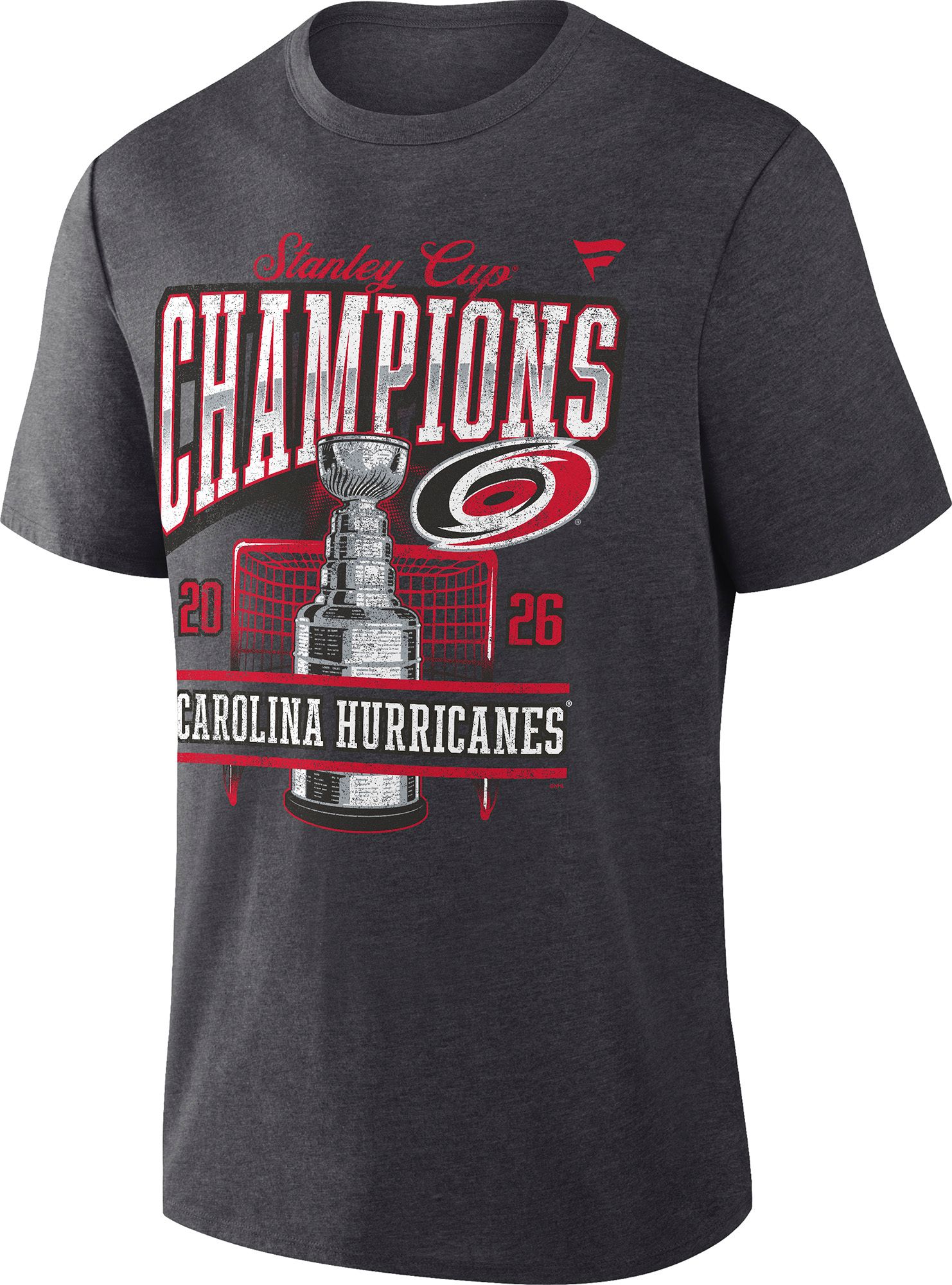 NHL Adult Carolina Hurricanes 2026 Stanley Cup Champions Vintage T-Shirt
