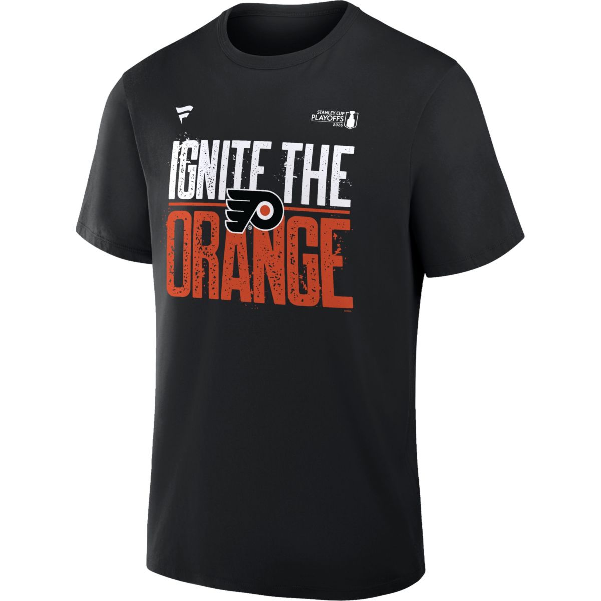 NHL Men's Philadelphia Flyers Black Trevor Zegras #46 T-Shirt