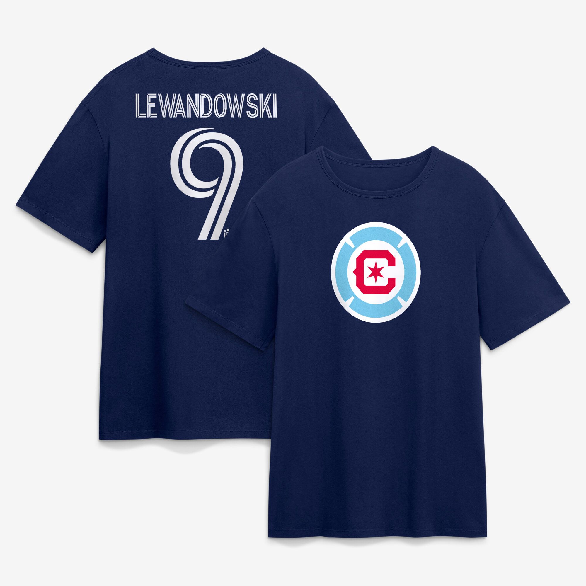 MLS Adult Chicago Fire Robert Lewandowski T-Shirt
