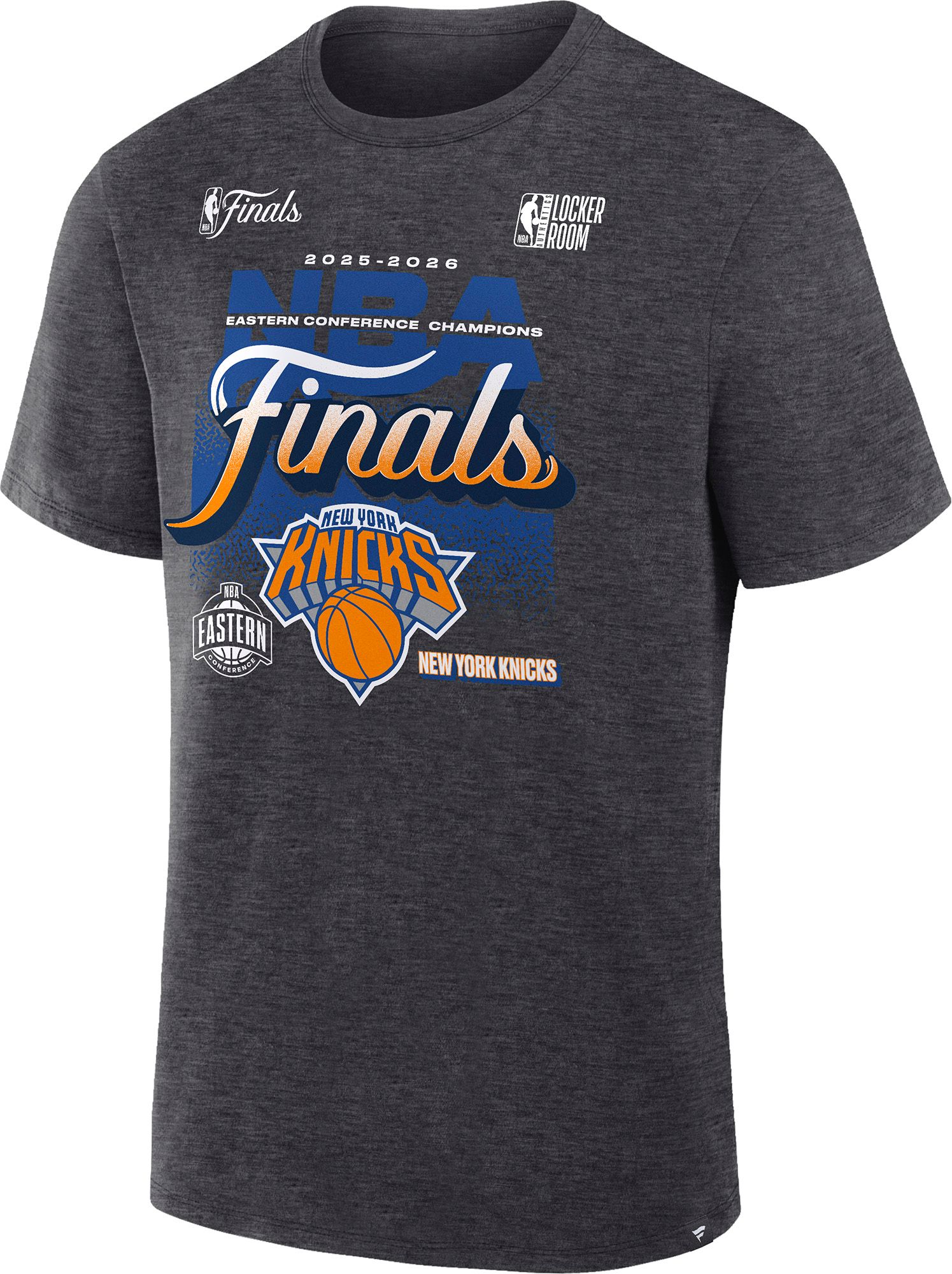 NBA Adult 2026 Eastern Conference Champions New York Knicks Locker Room T-Shirt