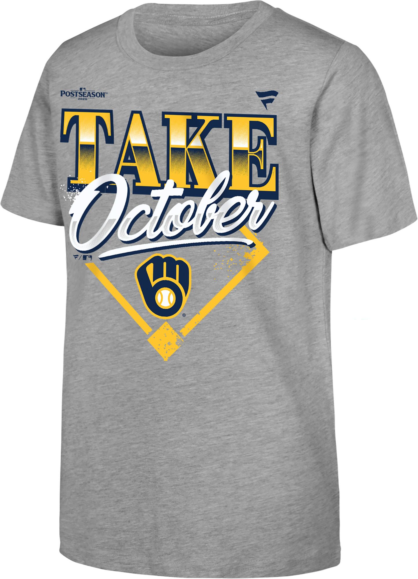 MLB Boys' Milwaukee Brewers Division Series Champs 2026 Locker Room T-Shirt