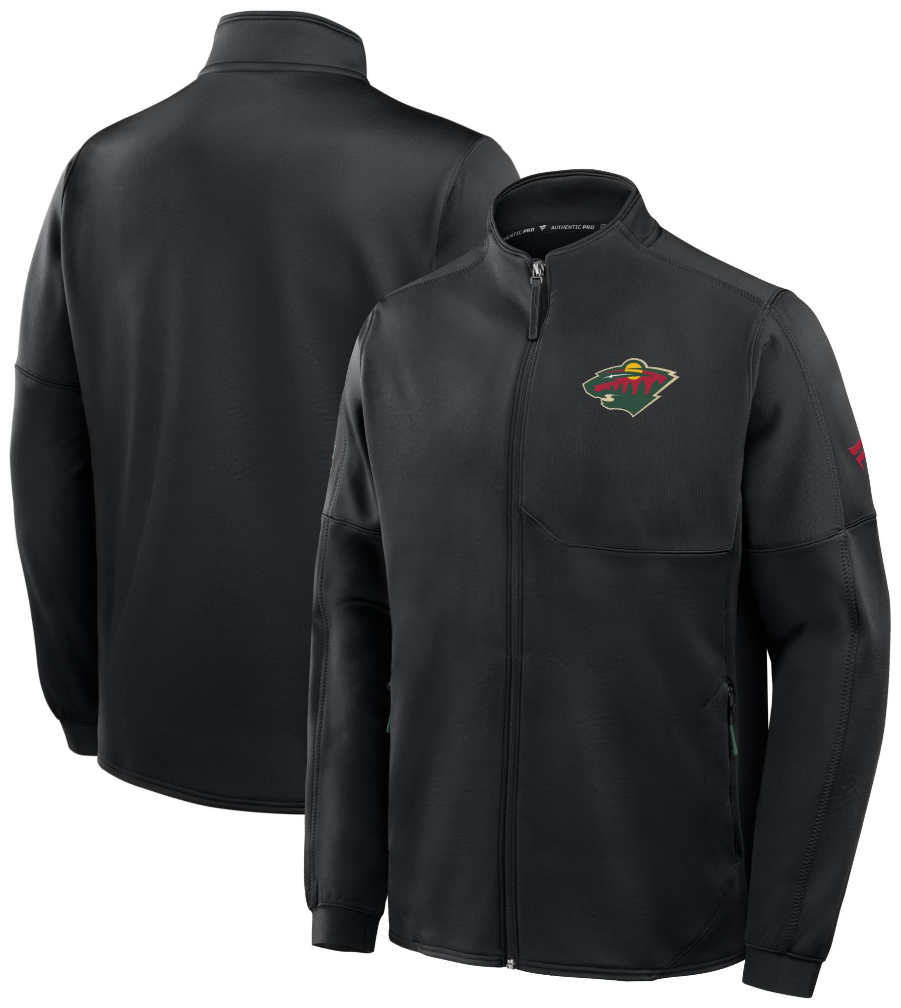 NHL Minnesota Wild Authentic Pro Rink Poly Jacket