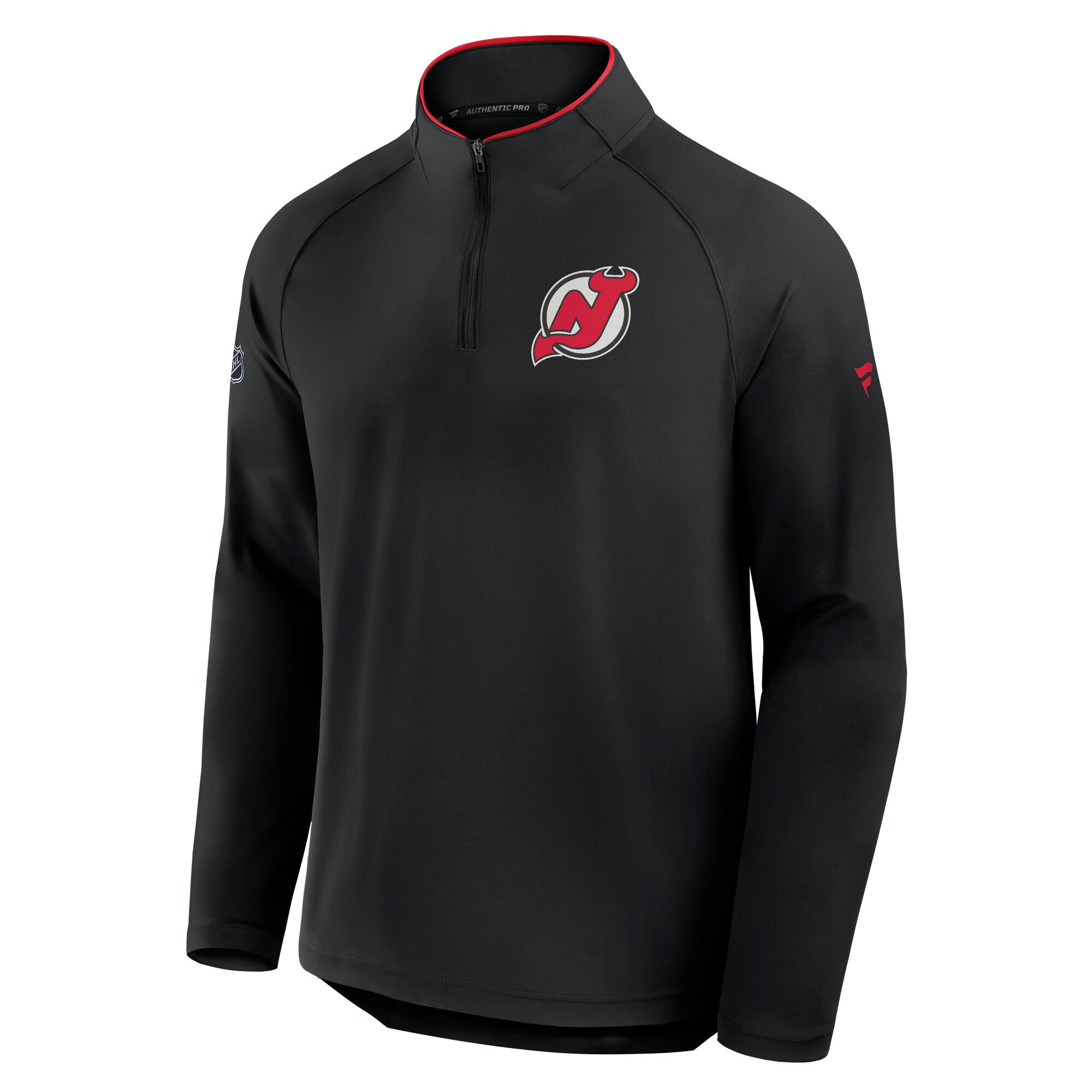 NHL New Jersey Devils Authentic Pro Rink Training Quarter-Zip