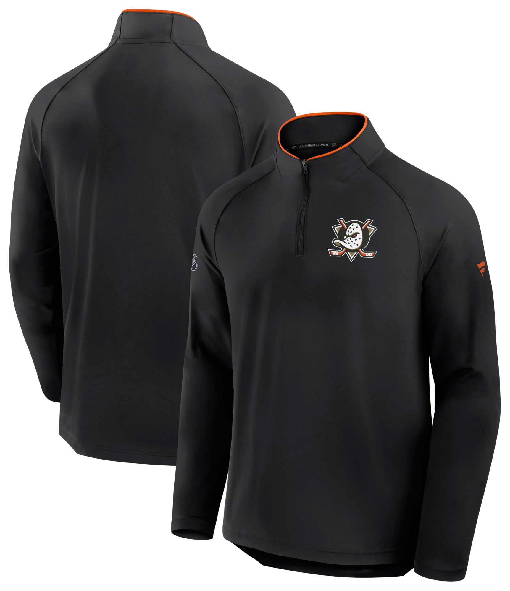 NHL Anaheim Ducks Authentic Pro Rink Training Quarter-Zip