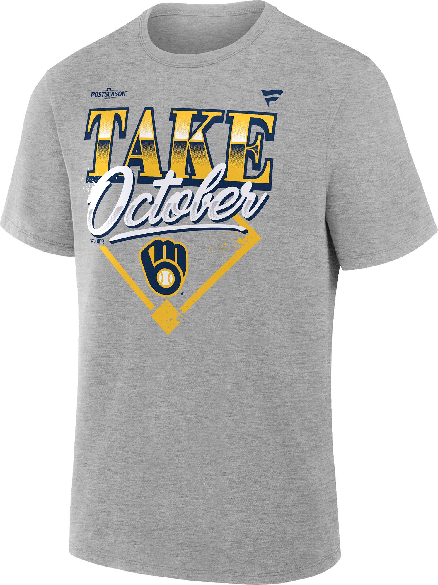 MLB Men's Milwaukee Brewers Division Series Champs 2026 Locker Room T-Shirt