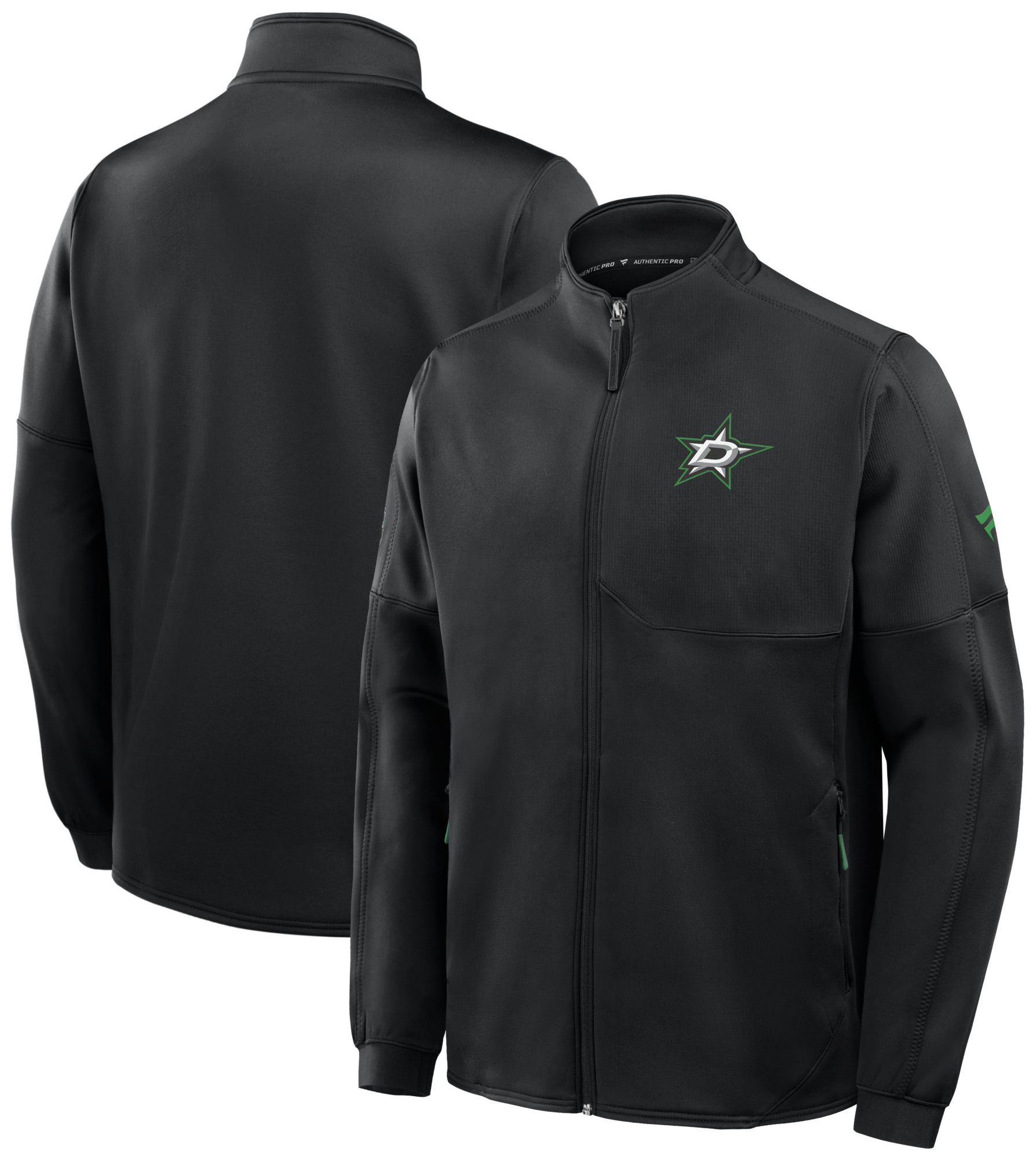 NHL Dallas Stars Authentic Pro Rink Poly Jacket