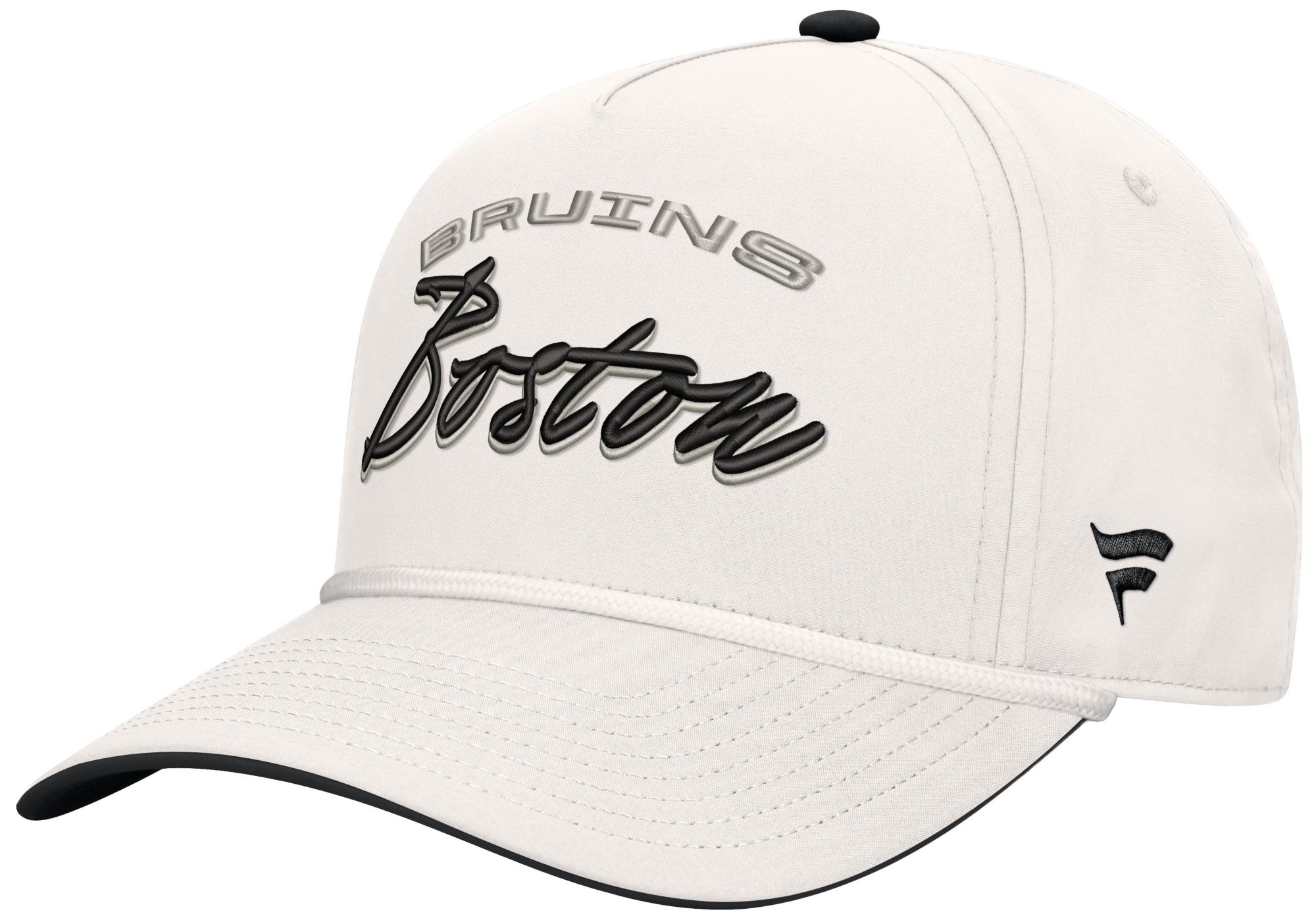 NHL Men's Boston Bruins Scrawl Structured Adjustable Hat
