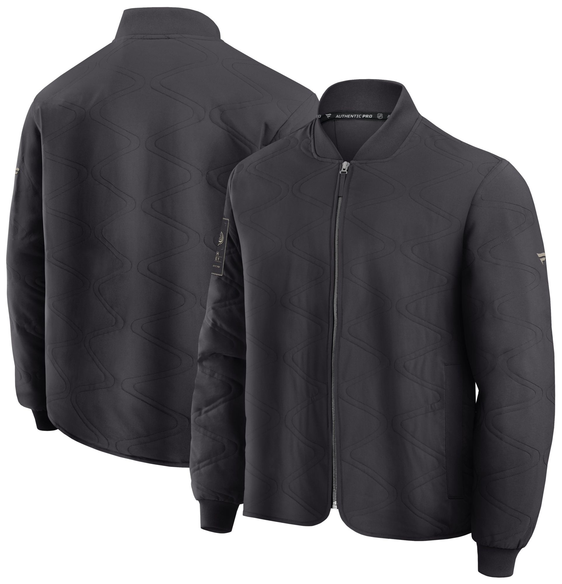 NHL Utah Mammoth Authentic Pro Road Bomber Jacket