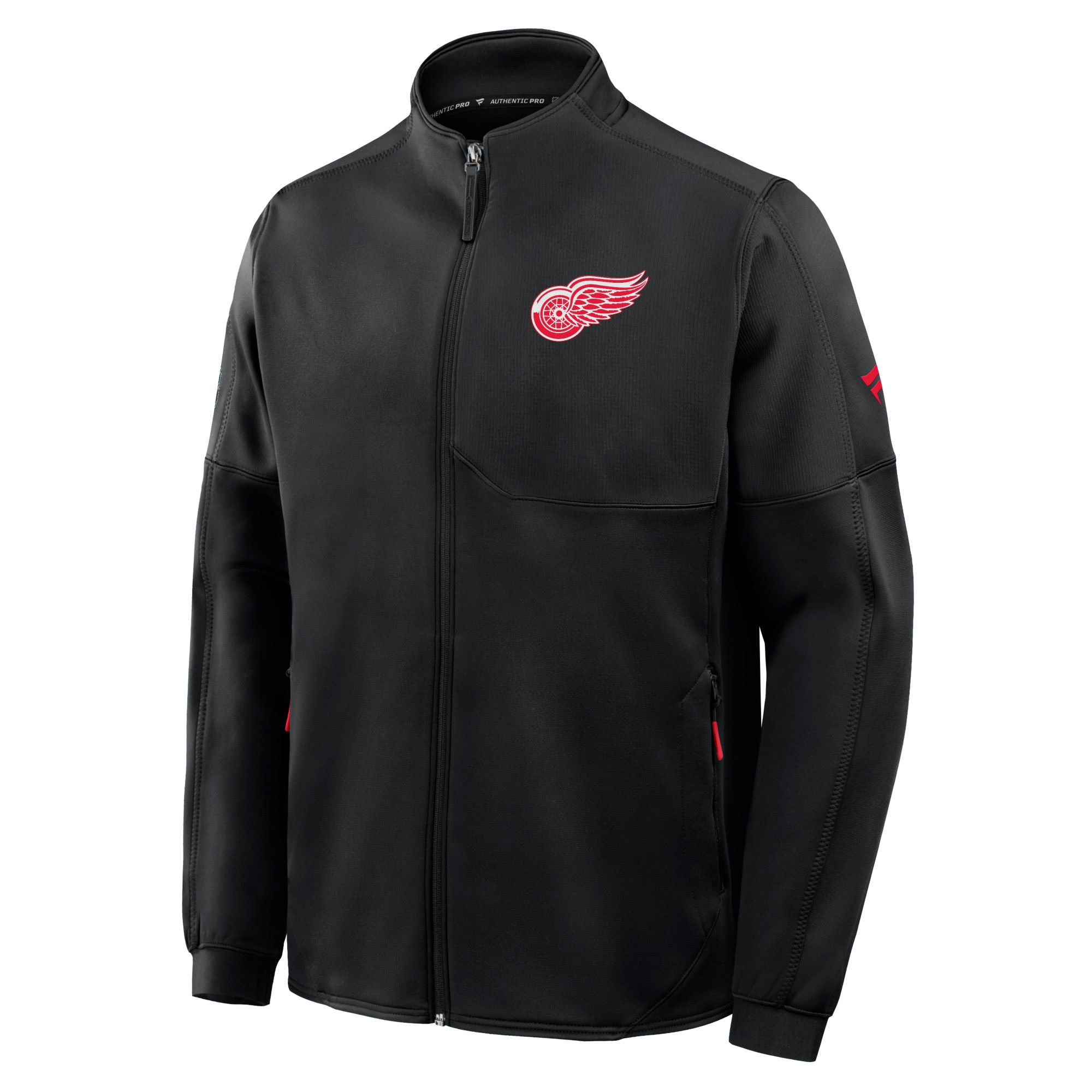 NHL Detroit Red Wings Authentic Pro Rink Poly Jacket