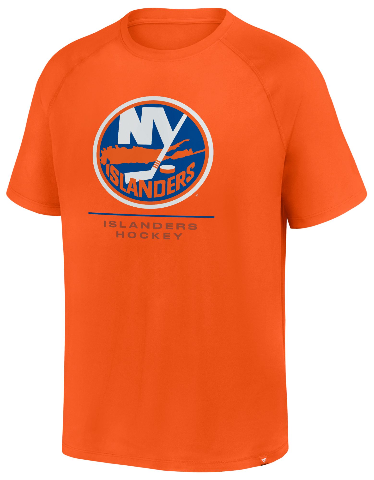 NHL Men's New York Islanders Orange Clutch T-Shirt