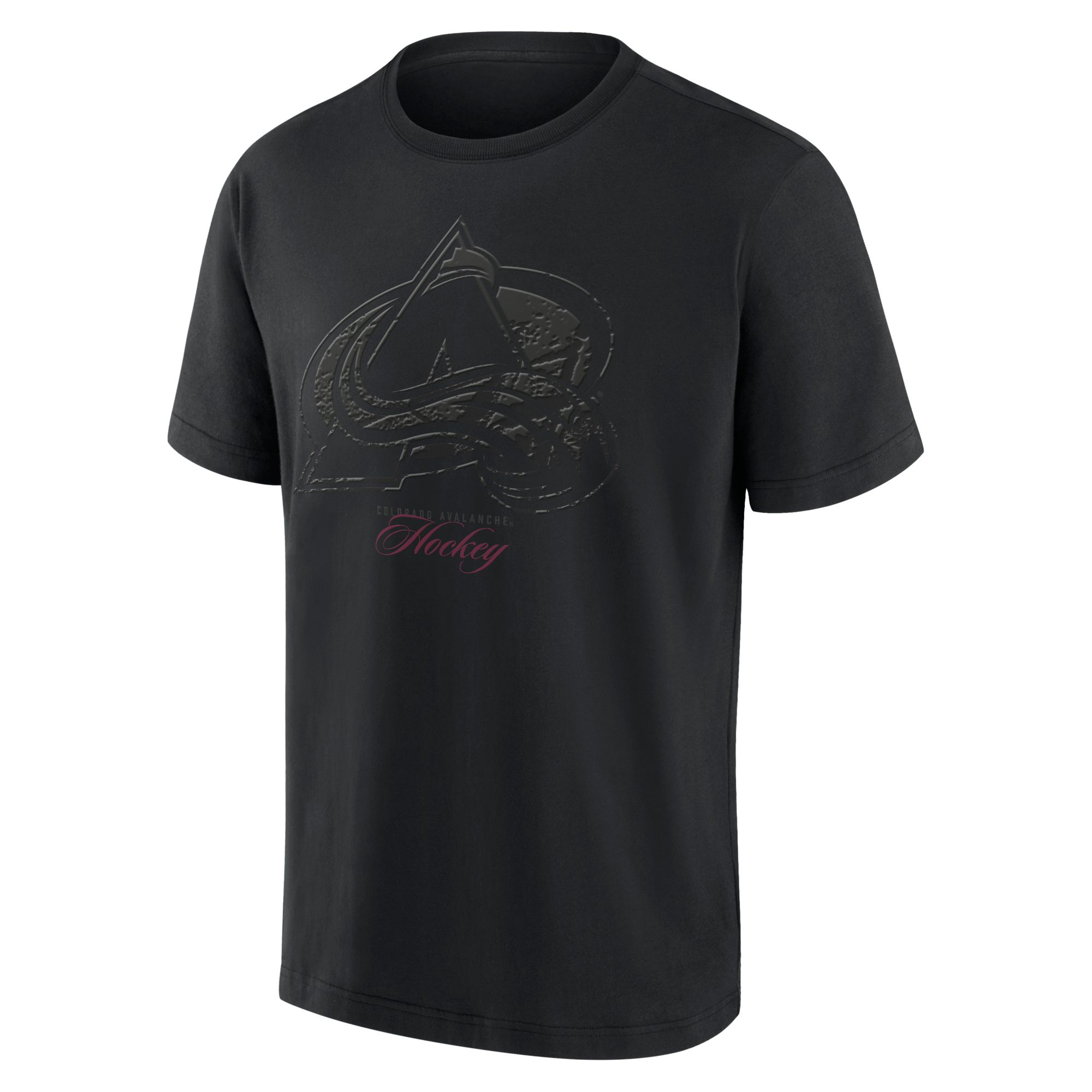 Fanatics Men's Colorado Avalanche Blackout Puff T-Shirt