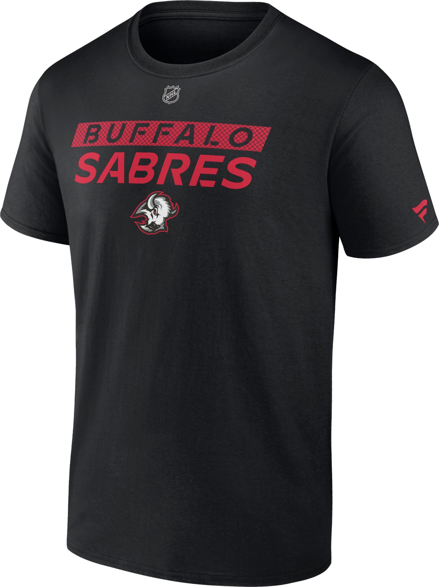 Fanatics Men's Buffalo Sabres Black Authentic Pro Alternate T-Shirt
