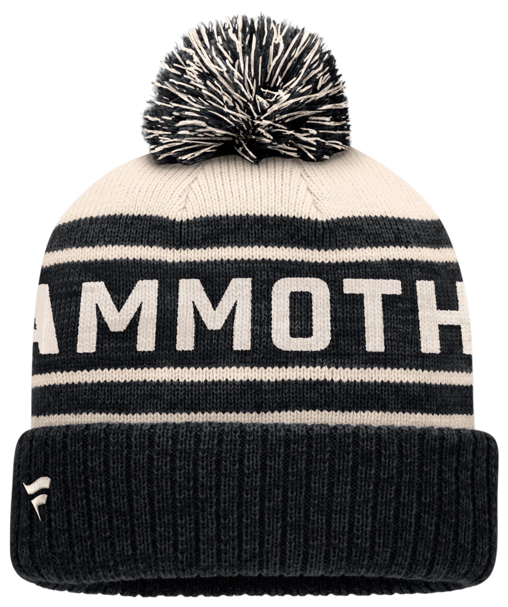 NHL Men's Utah Mammoth Repose Cuffed Knit Pom Beanie