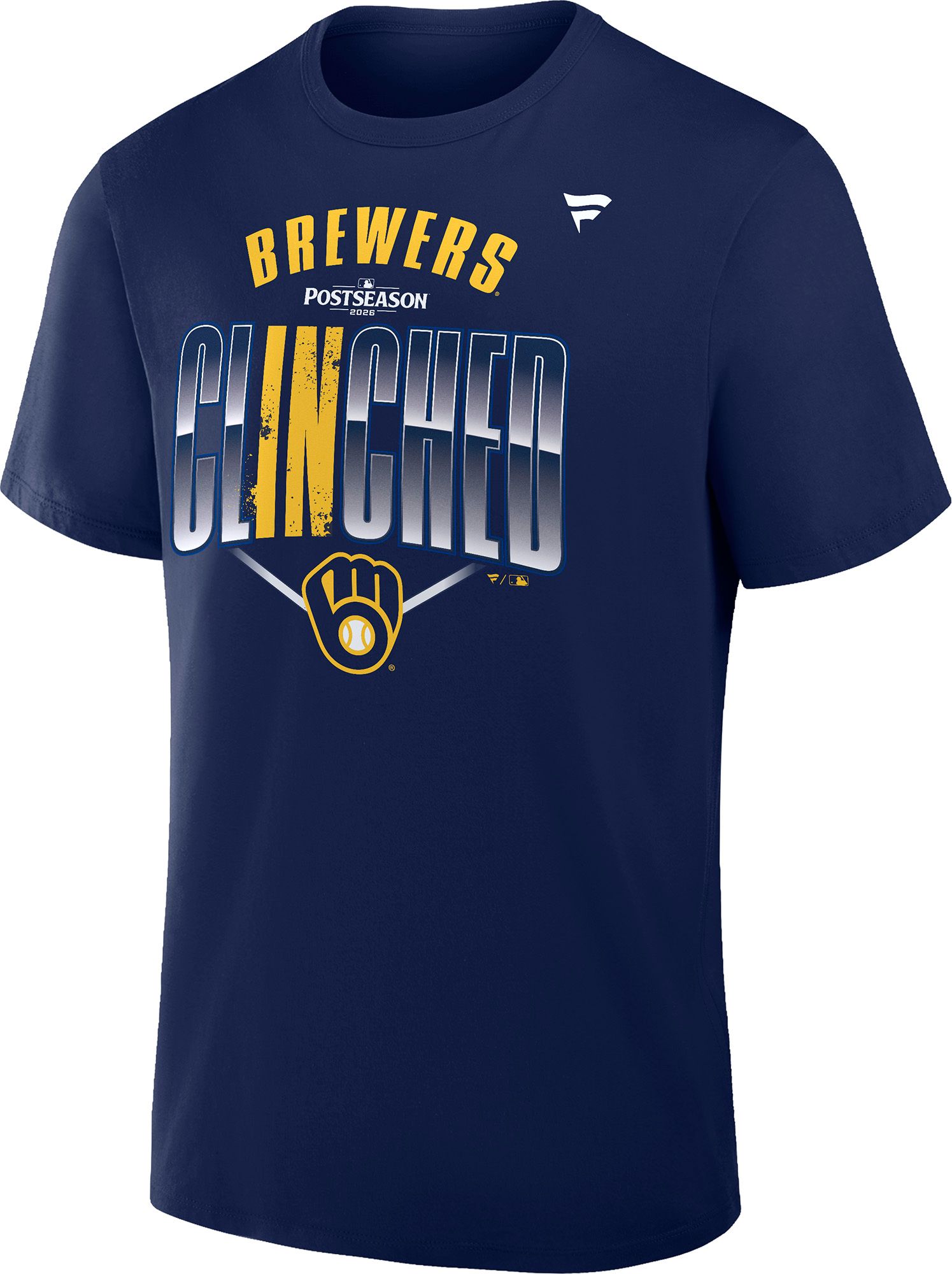 MLB Men's Milwaukee Brewers Postseason Participant 2026 Locker Room T-Shirt