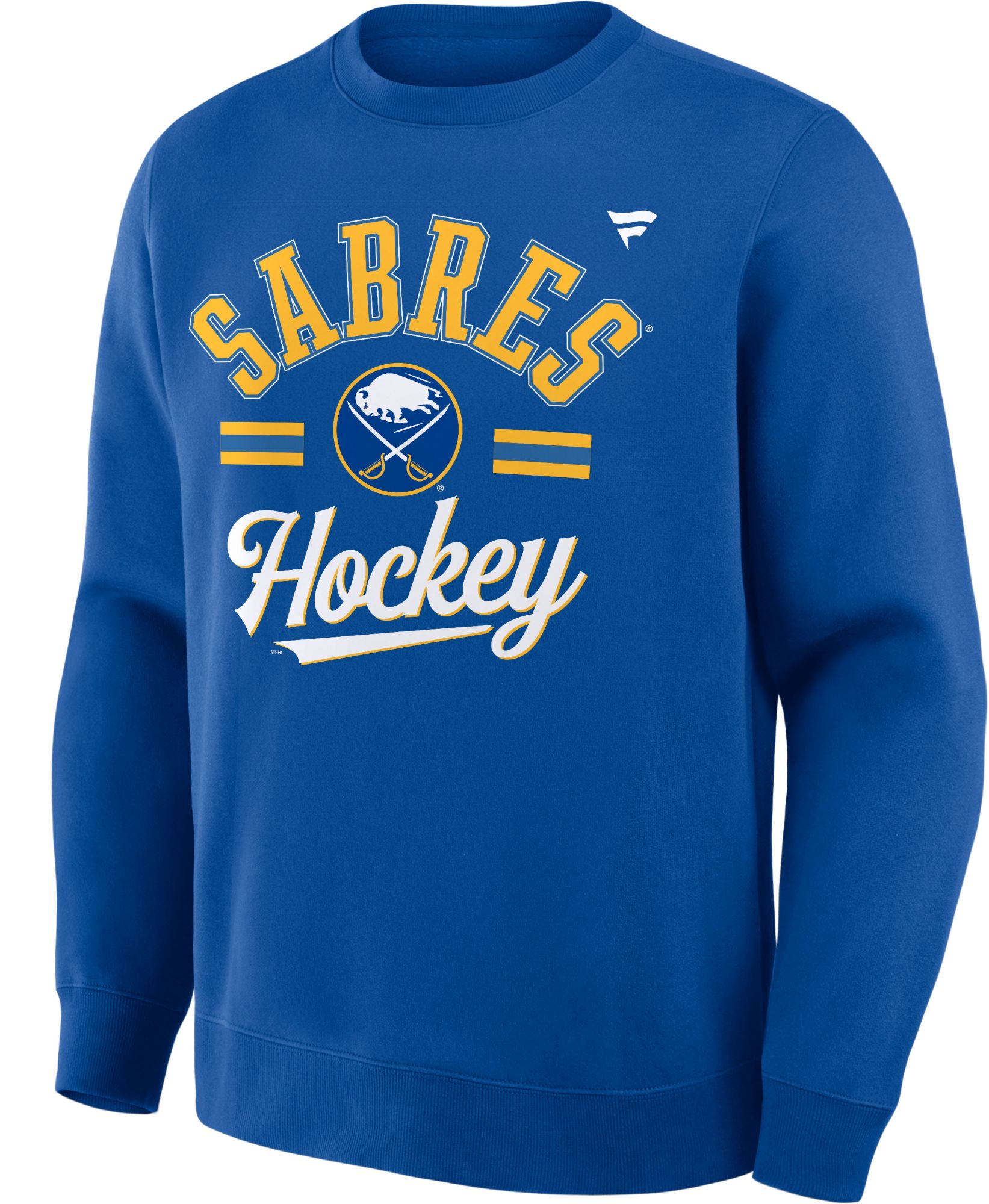 NHL Men's Buffalo Sabres Deep Royal Legacy Crewneck Sweatshirt