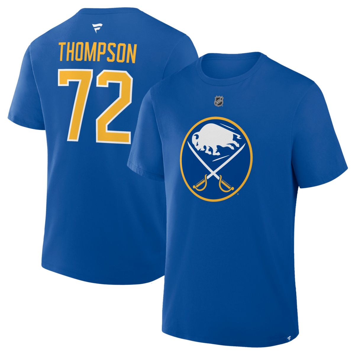 NHL Men's Buffalo Sabres Deep Royal Josh Doan #91 T-Shirt | Dick's
