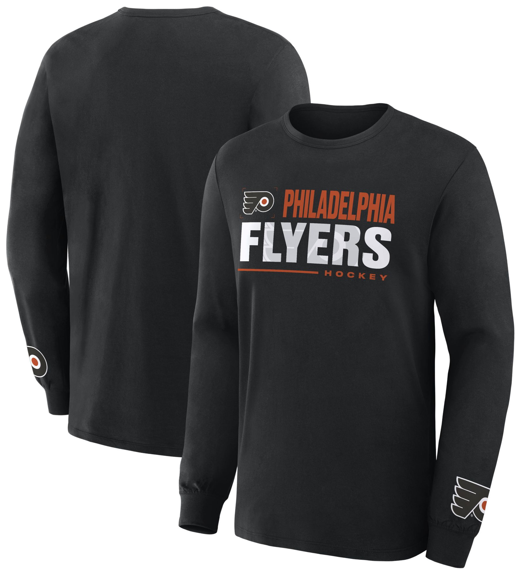 NHL Men's Philadelphia Flyers Cotton Legend Long Sleeve T-Shirt