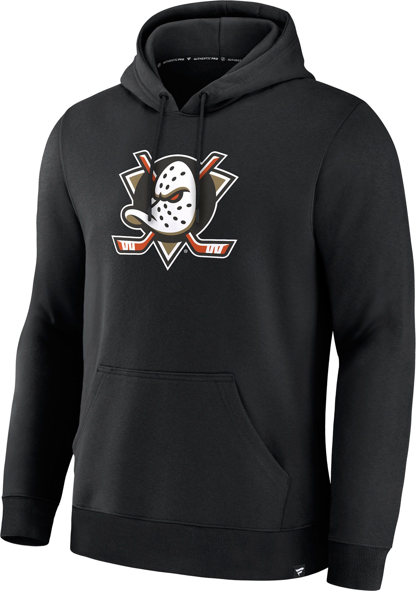 NHL Men's Anaheim Ducks Black Legacy Pullover Hoodie