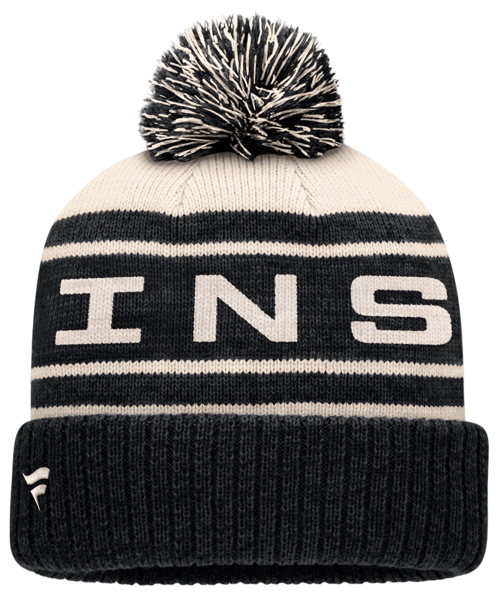 NHL Men's Boston Bruins Repose Cuffed Knit Pom Beanie