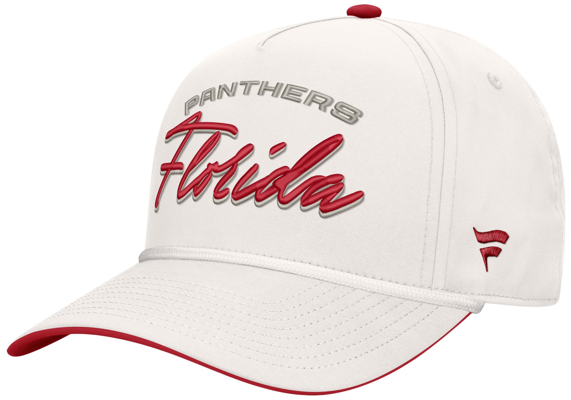NHL Men's Florida Panthers Scrawl Structured Adjustable Hat