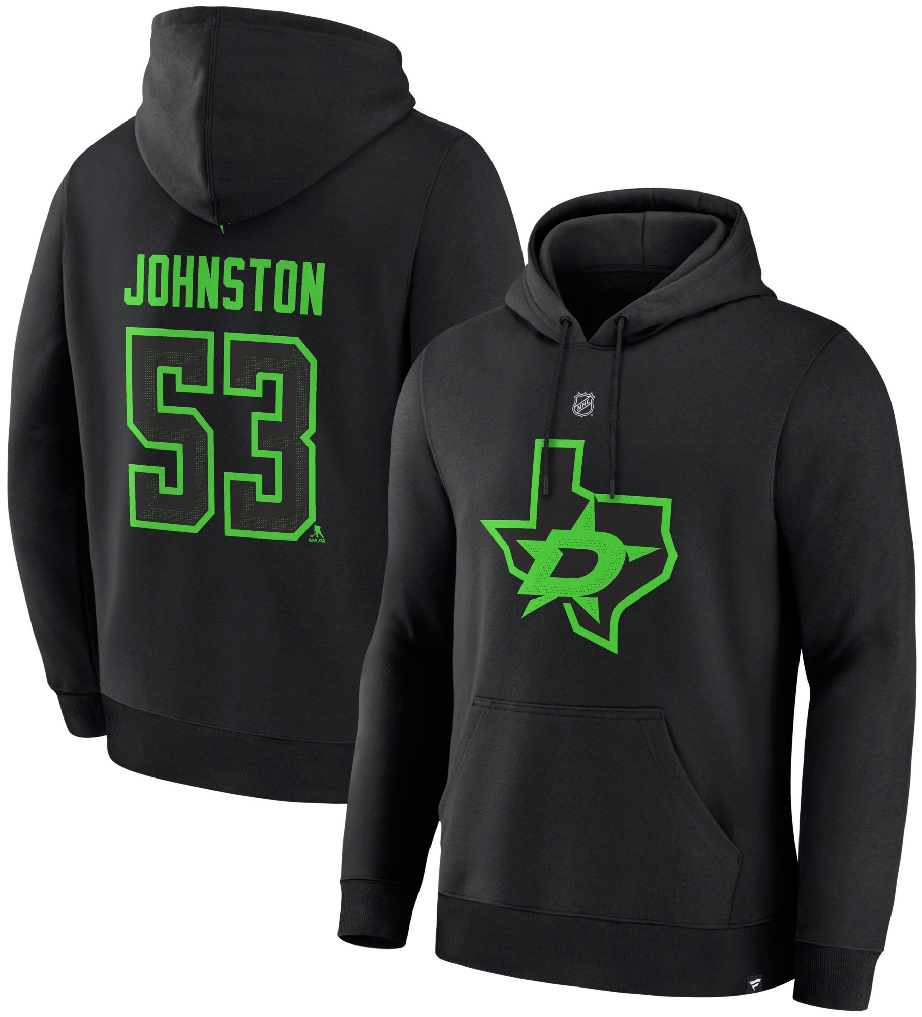NHL Men's Dallas Stars Black Pullover Hoodie