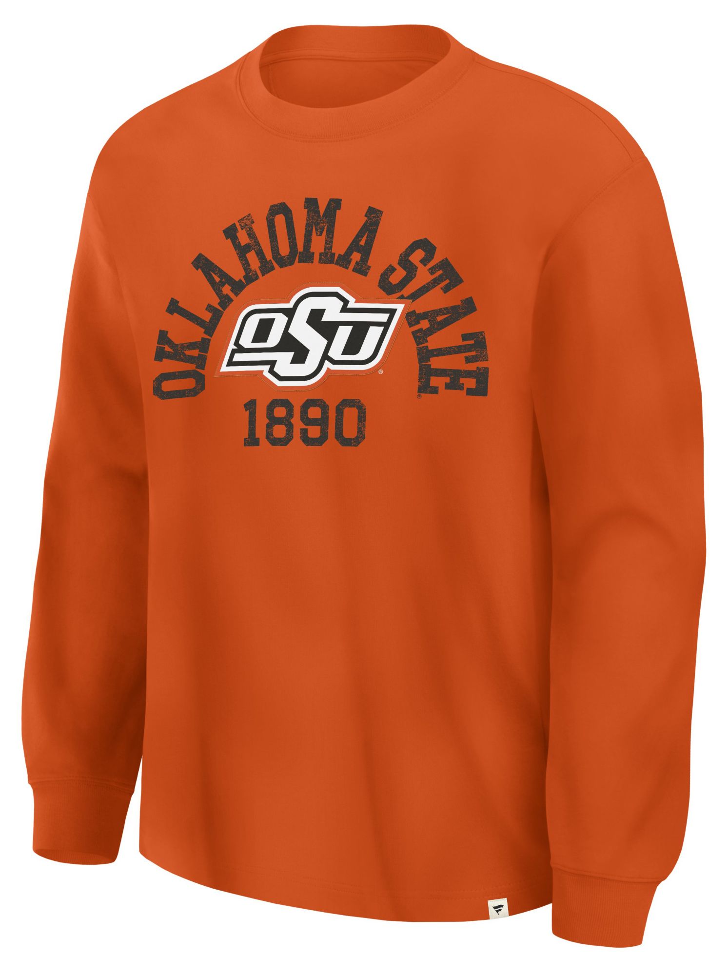 Nike Adult Oklahoma State Cowboys Arched Logo Long Sleeve Shirt, Men's