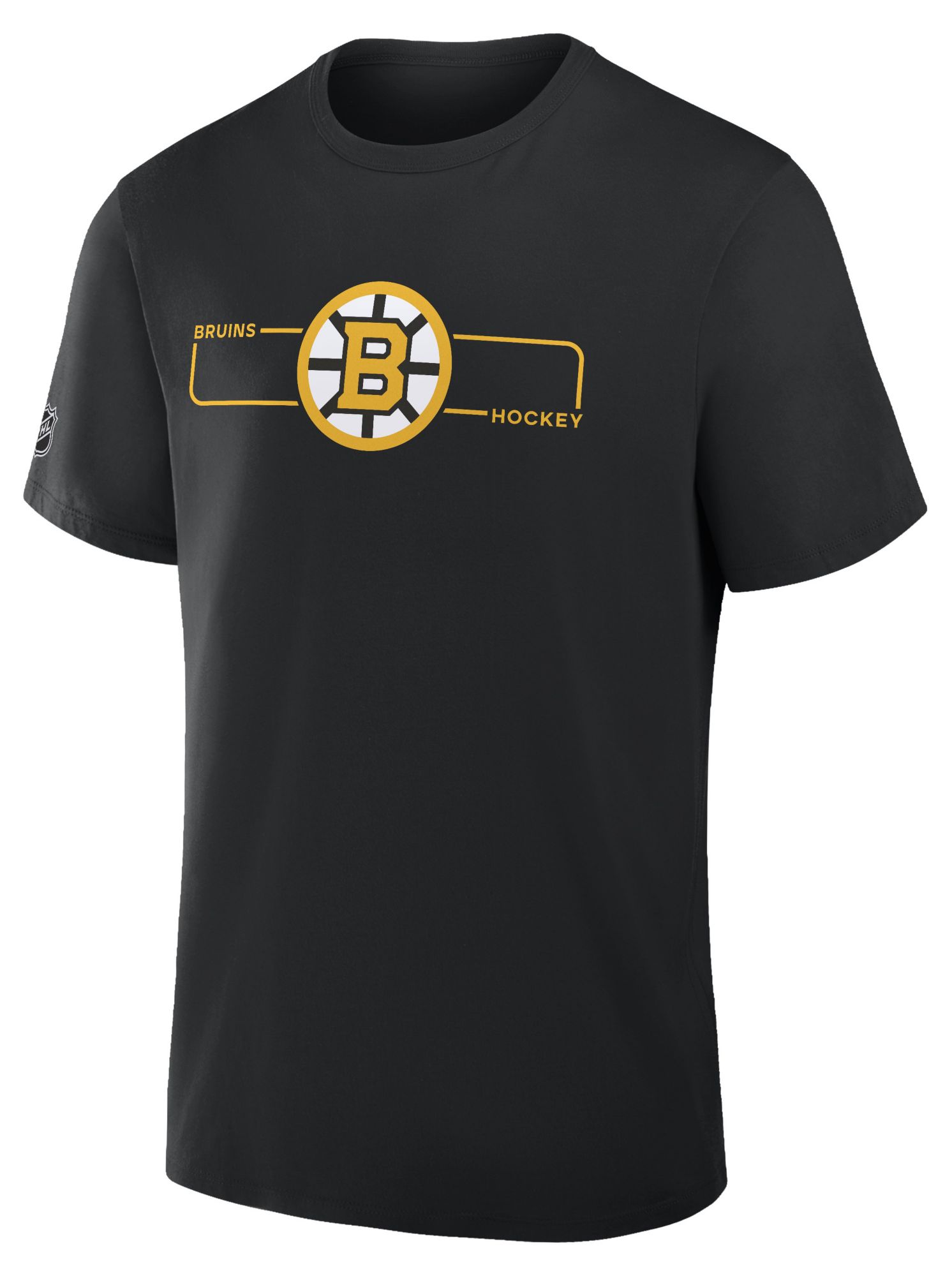NHL Men's Boston Bruins Black Primary T-Shirt