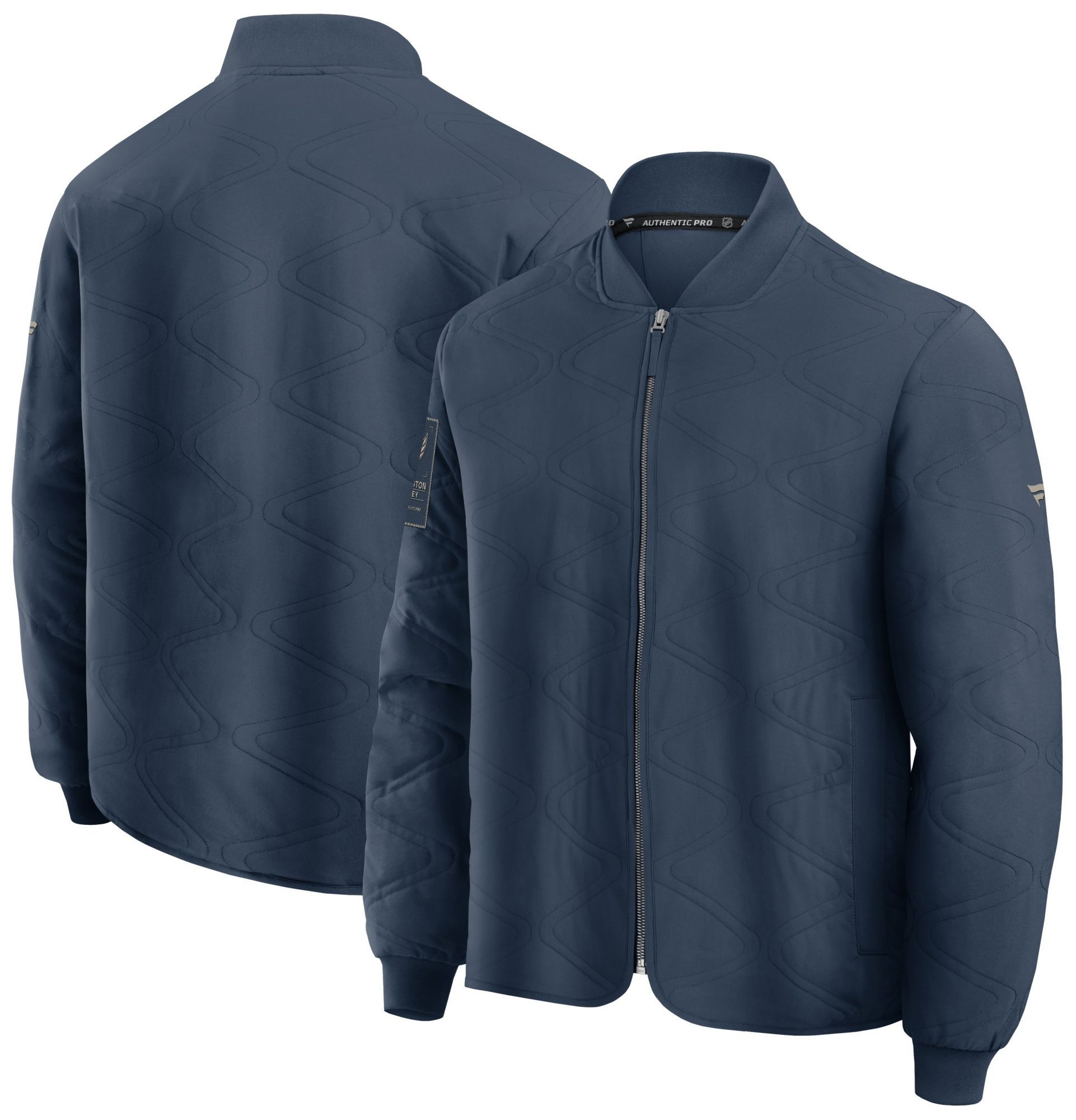 NHL Washington Capitals Authentic Pro Road Bomber Jacket