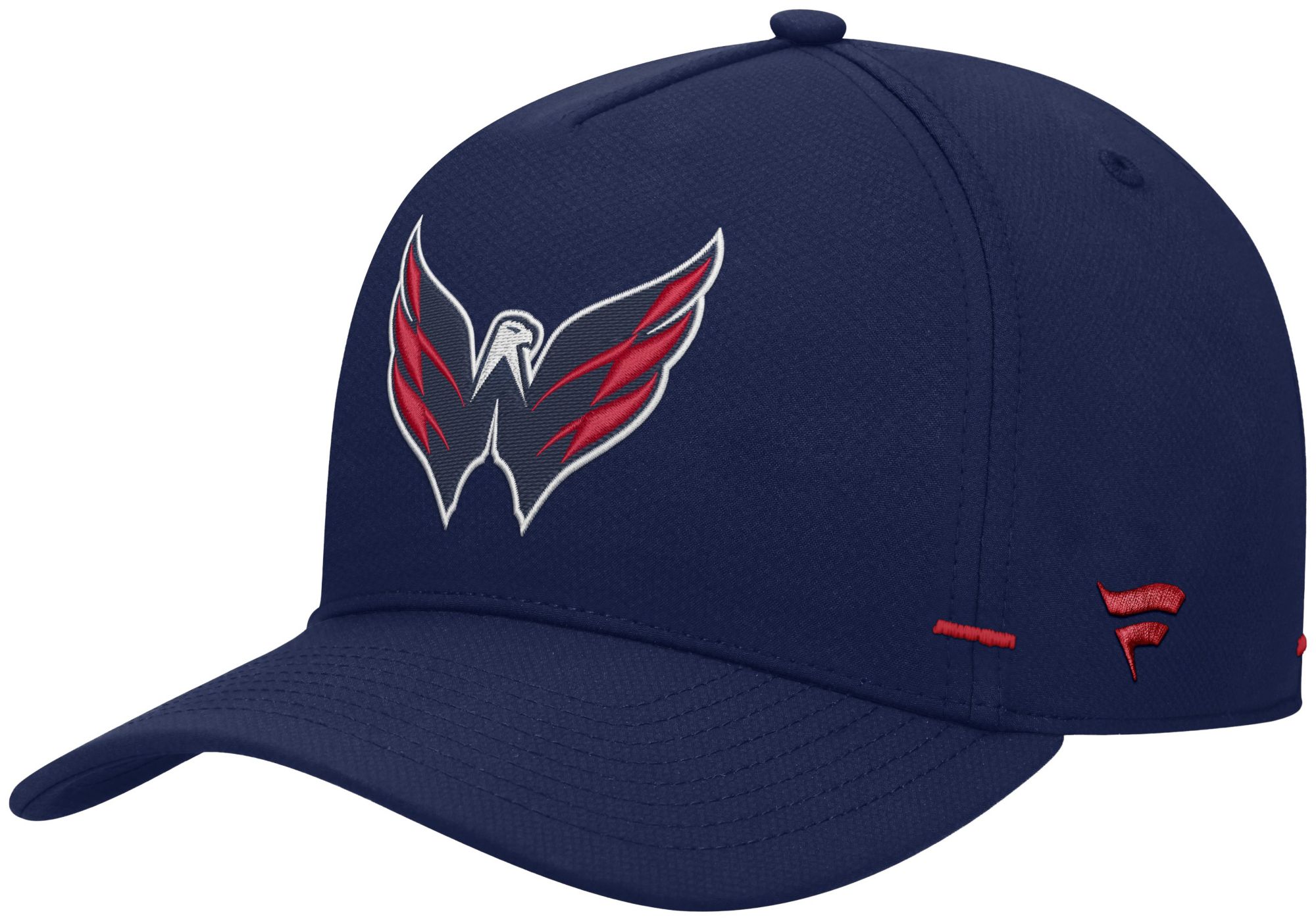 NHL Men's Washington Capitals Navy Rink Structured Adjustable Hat