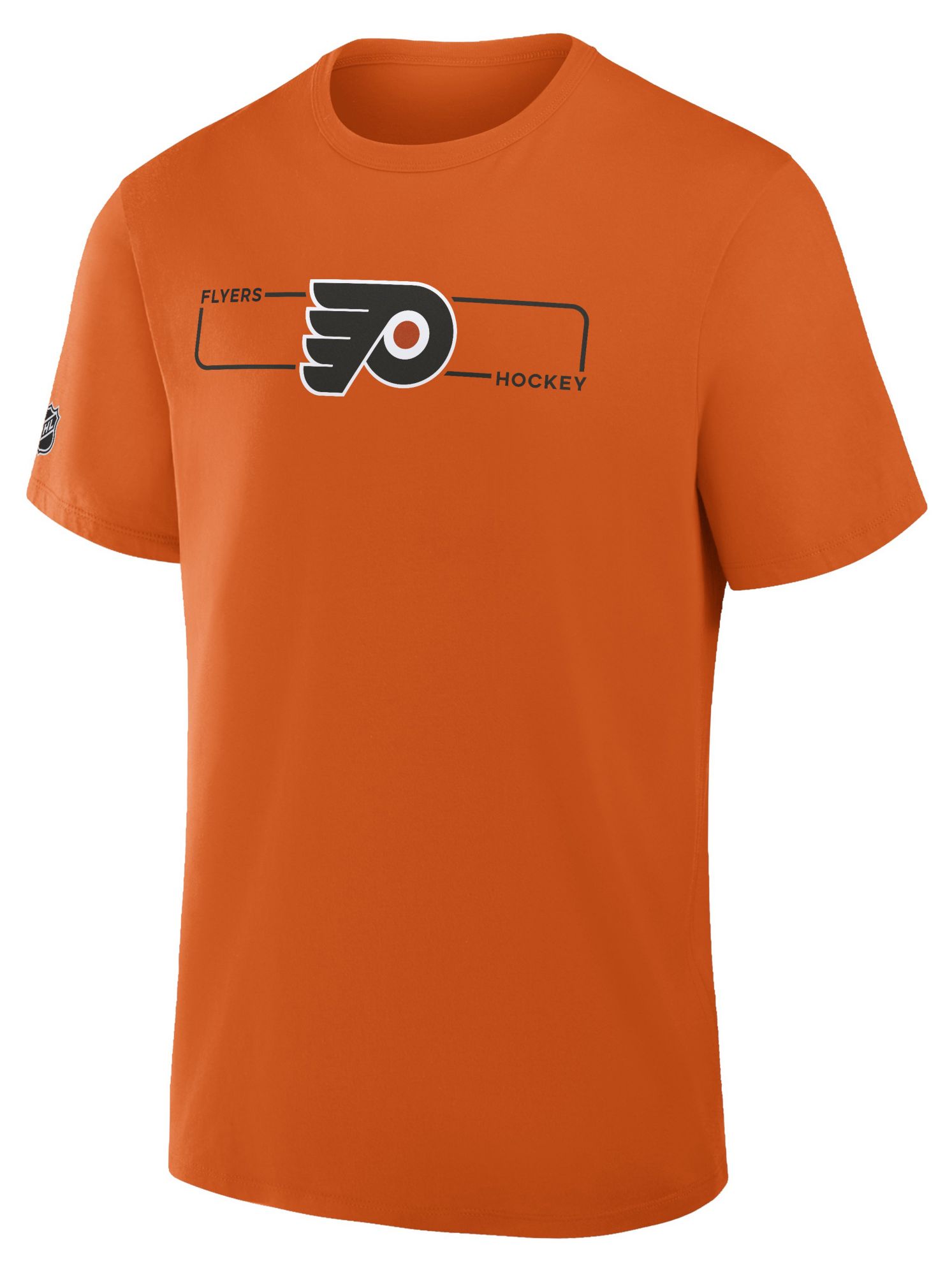 NHL Men's Philadelphia Flyers Orange Primary T-Shirt