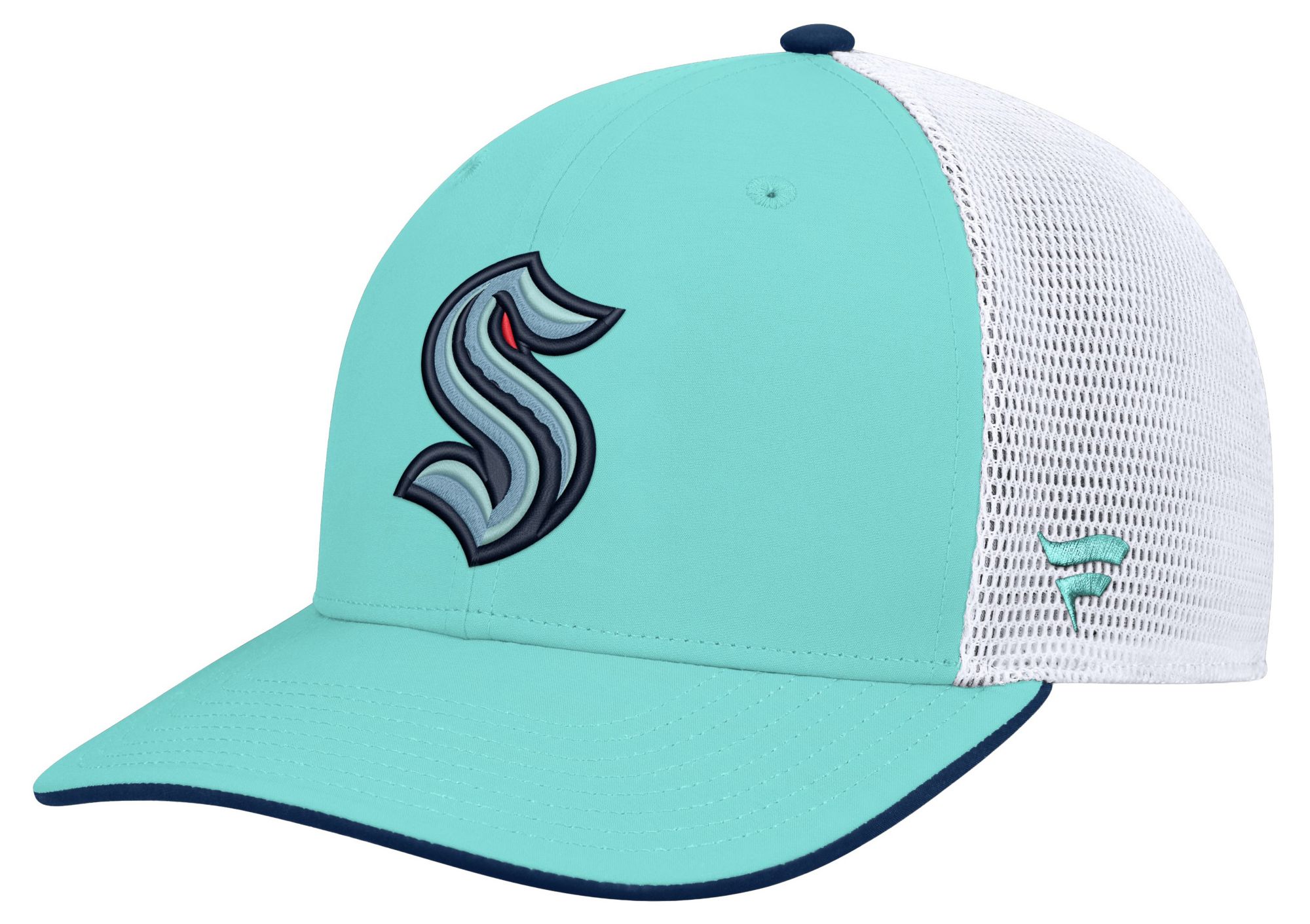 NHL Men's Seattle Kraken Blue Rink Structured Adjustable Hat
