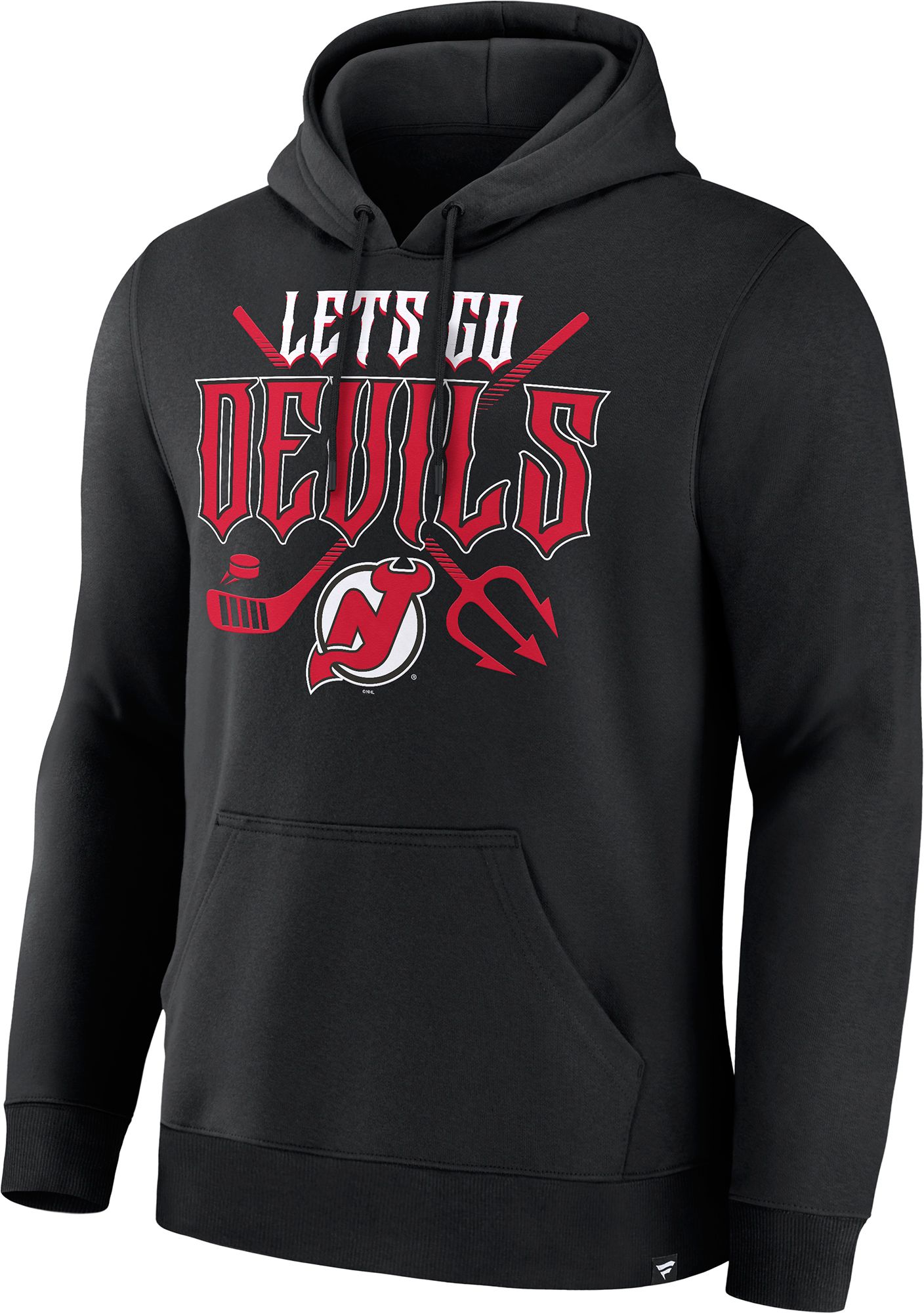 NHL Men's New Jersey Devils Black Hometown Logo Pullover Hoodie