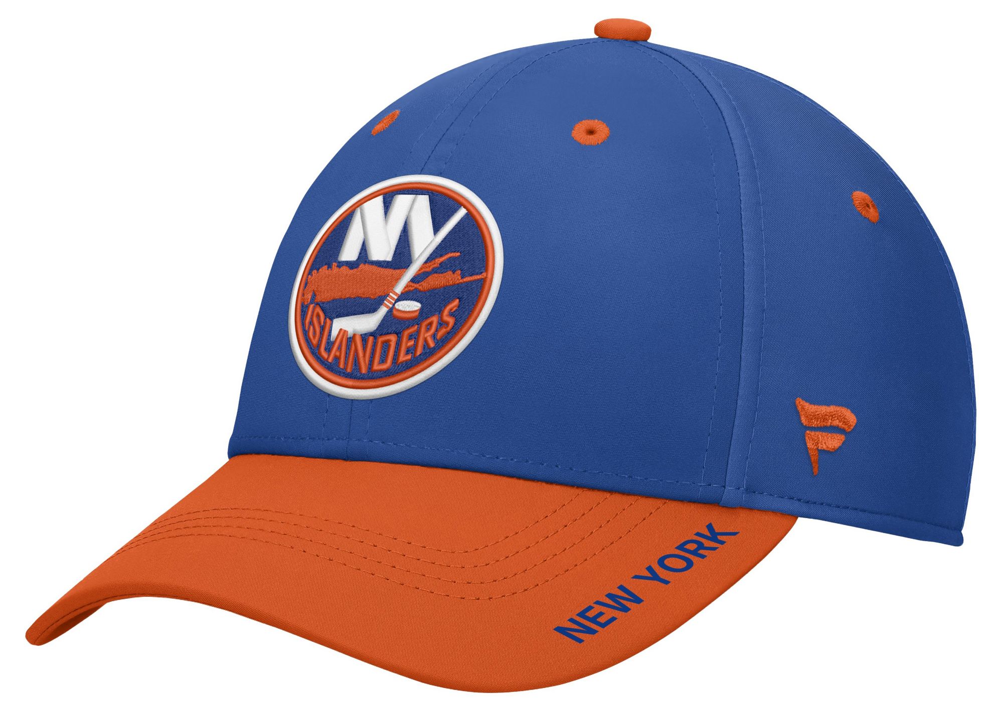 NHL Men's New York Islanders Blue Rink Flex Fit Hat
