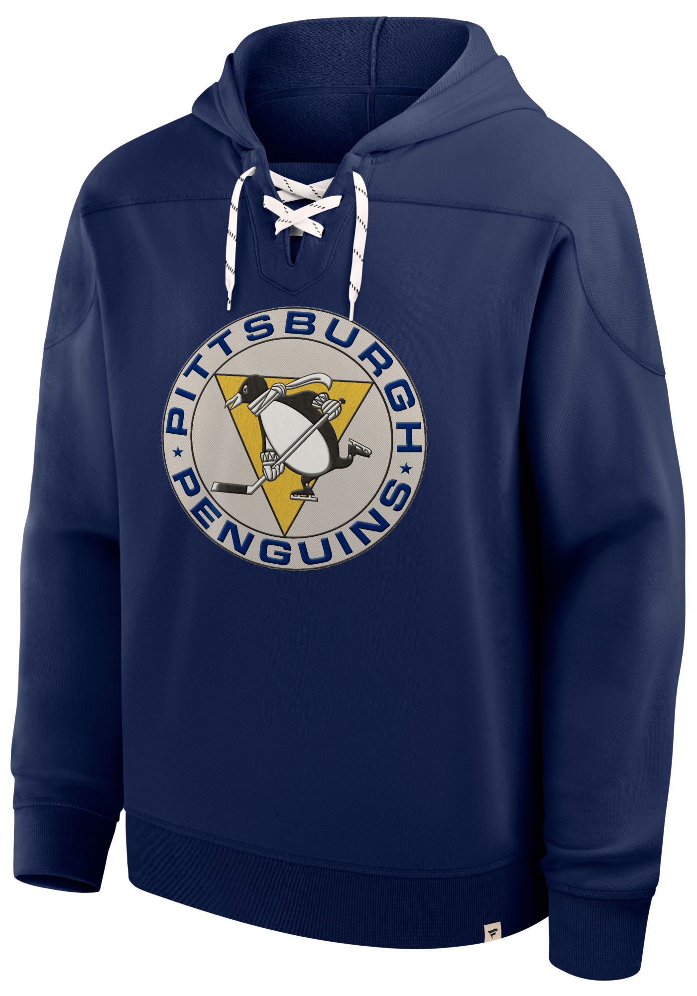 NHL Men's Pittsburgh Penguins Vintage Lacer Hoodie