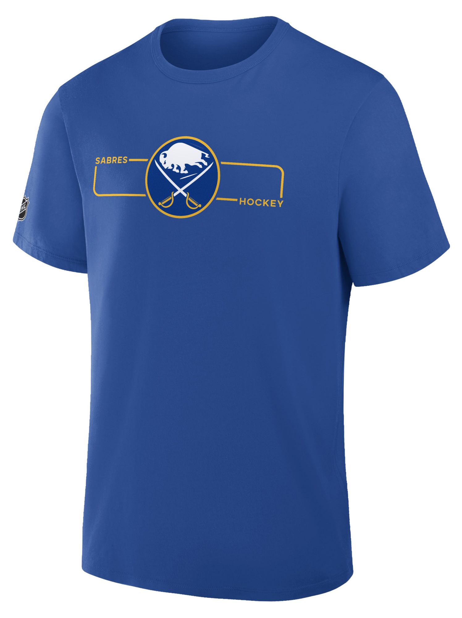 NHL Men's Buffalo Sabres Deep Royal Primary T-Shirt