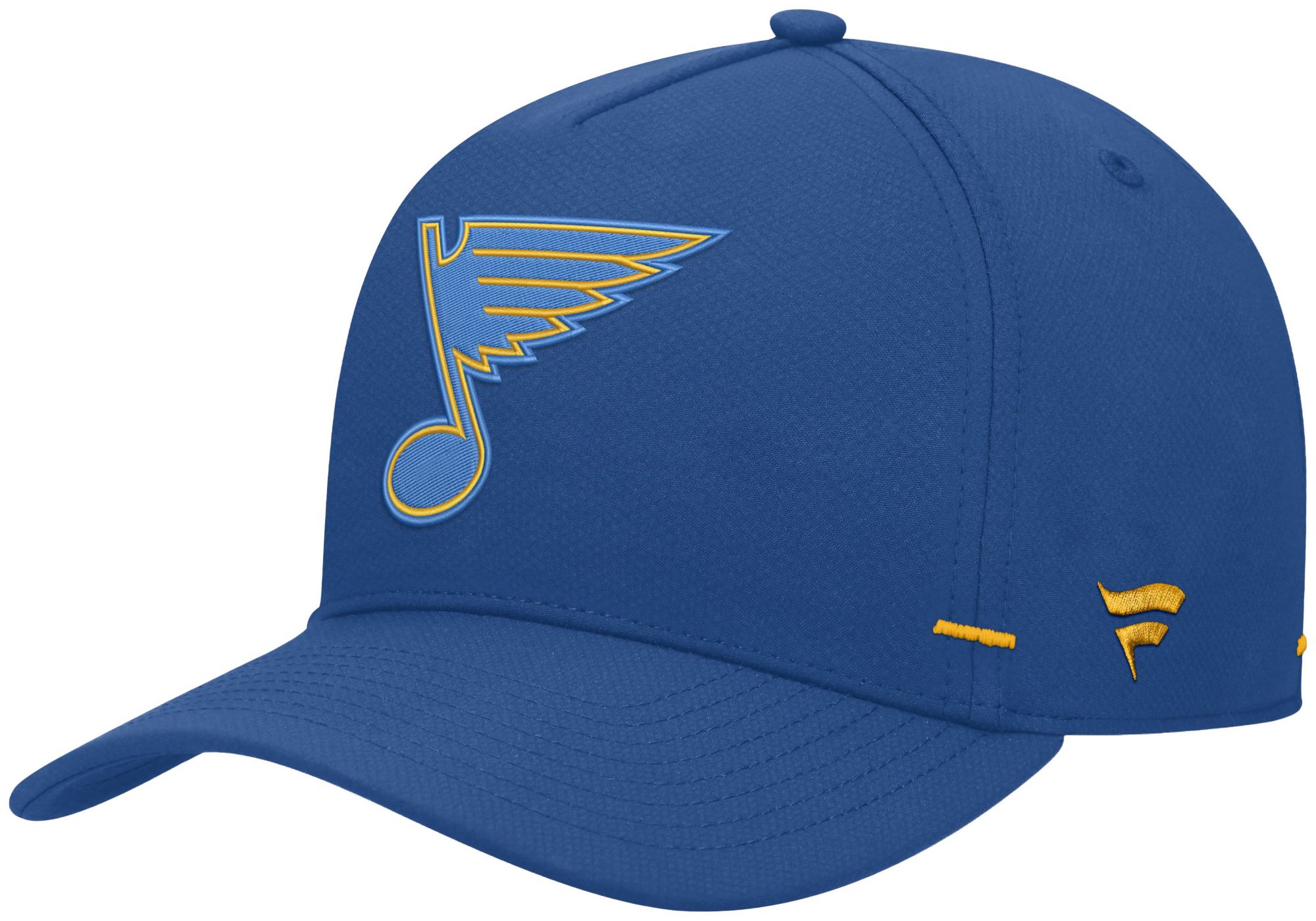 NHL Men's St. Louis Blues Blue Rink Structured Adjustable Hat
