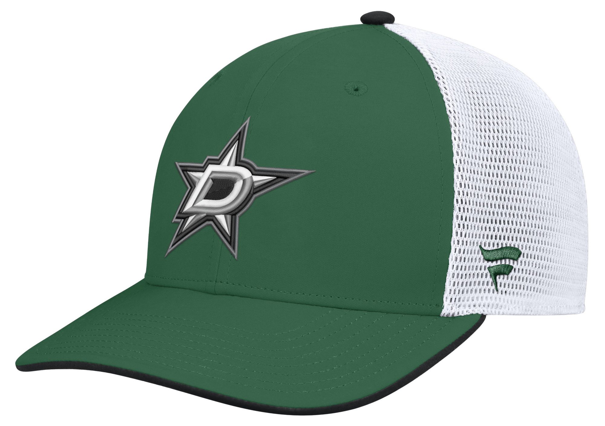 NHL Men's Dallas Stars Green Rink Structured Adjustable Hat