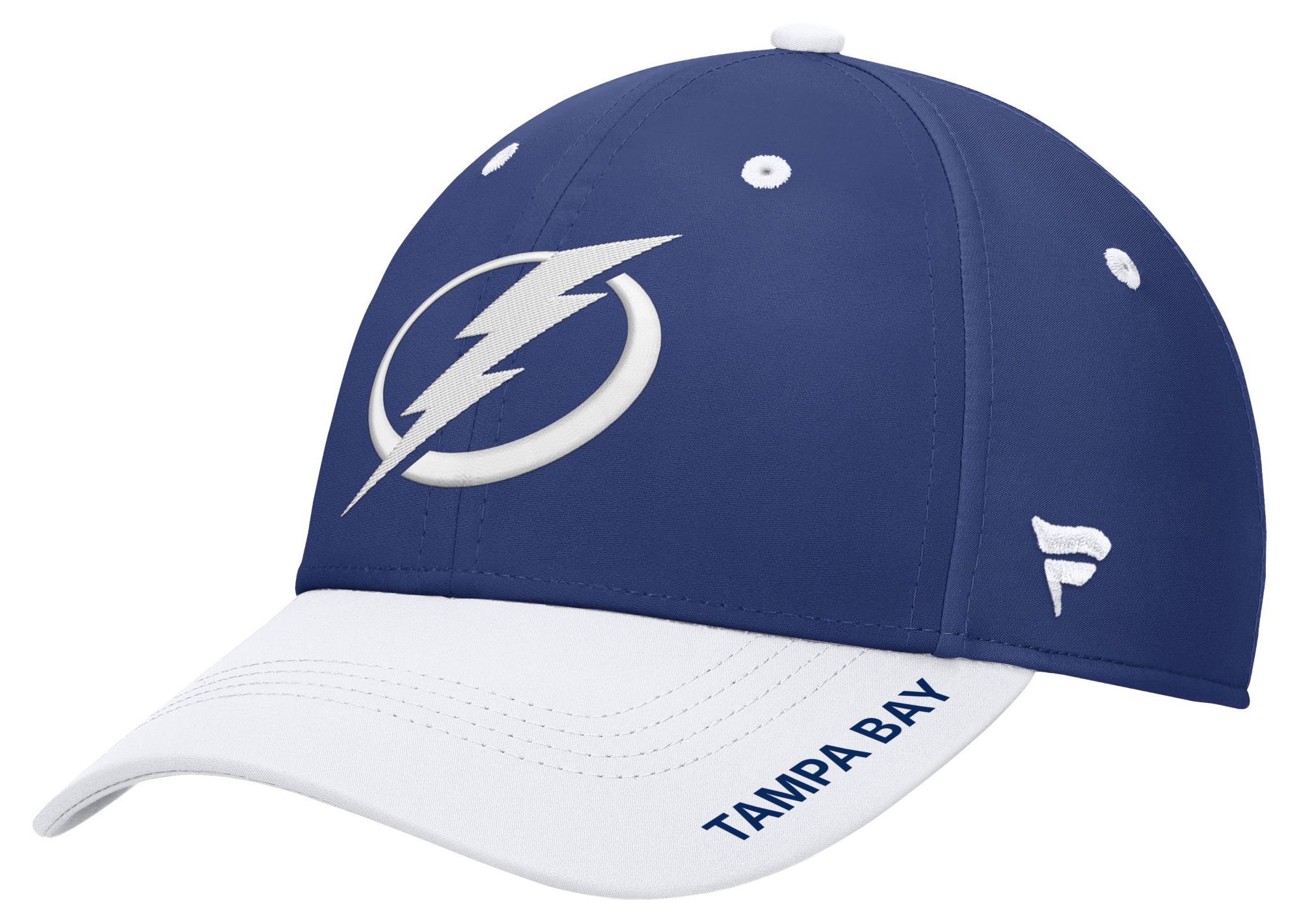 NHL Men's Tampa Bay Lightning Blue Rink Flex Fit Hat