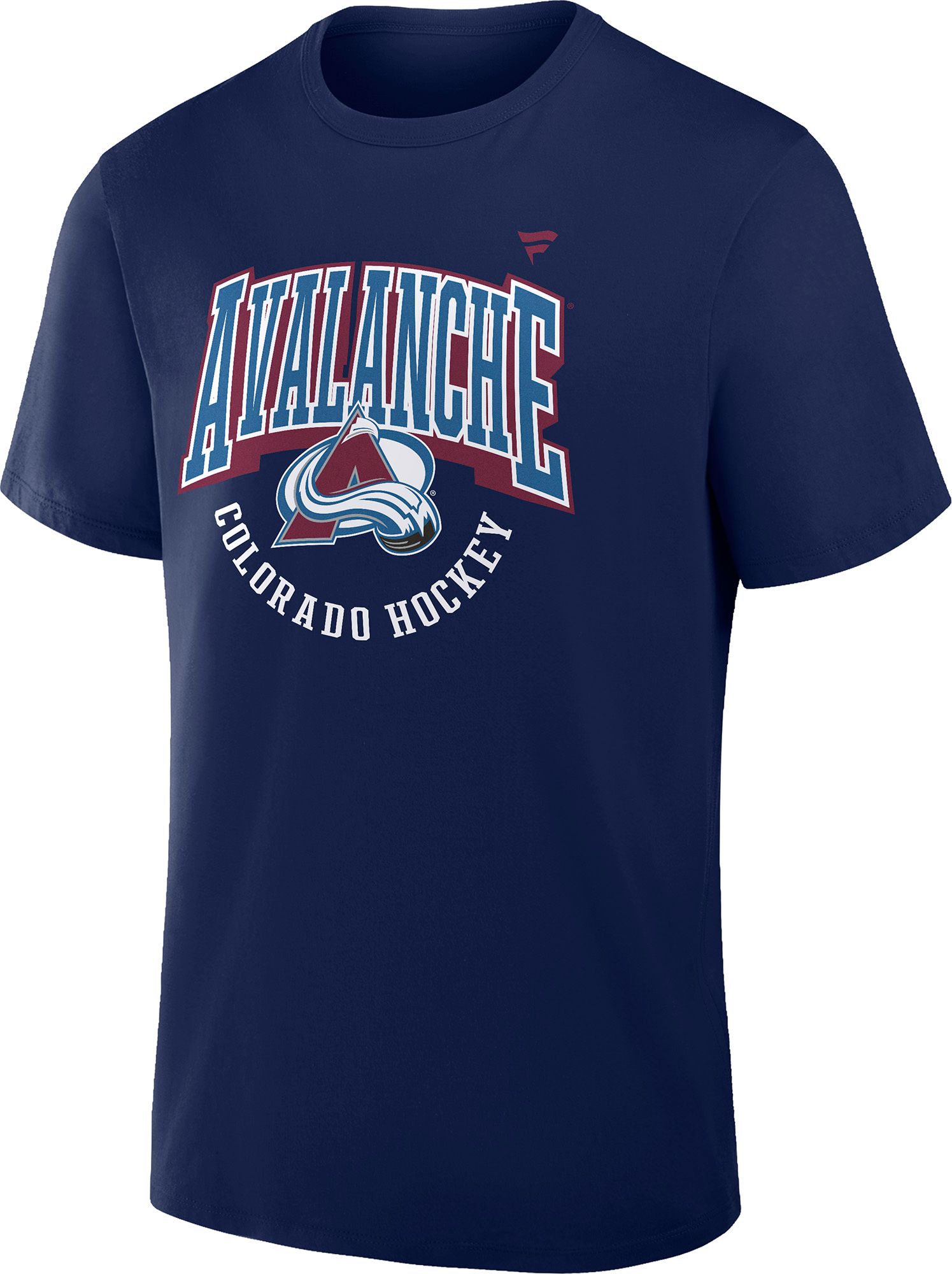 Fanatics Men's Colorado Avalanche Athletic Navy Rink T-Shirt