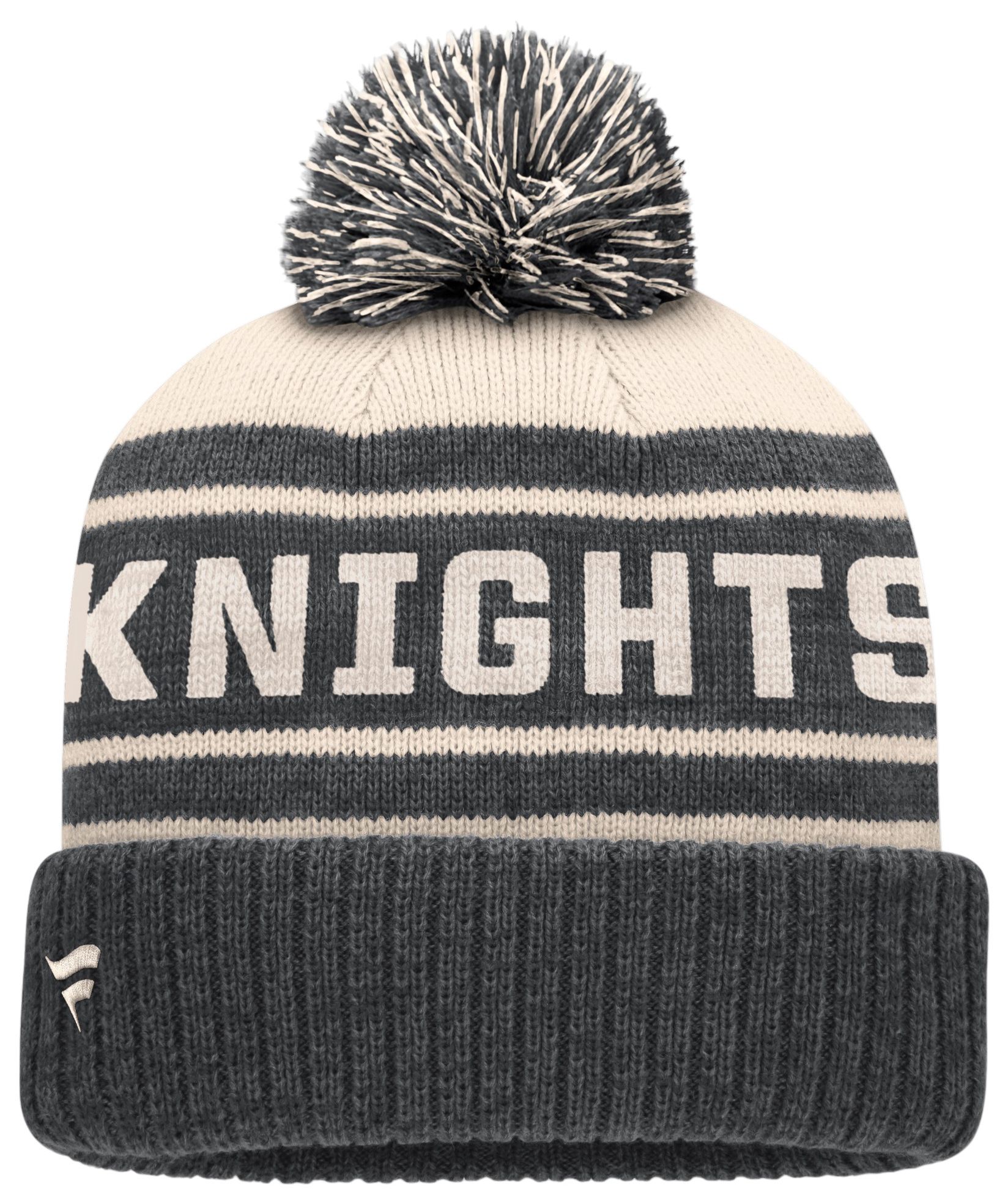 NHL Men's Vegas Golden Knights Repose Cuffed Knit Pom Beanie