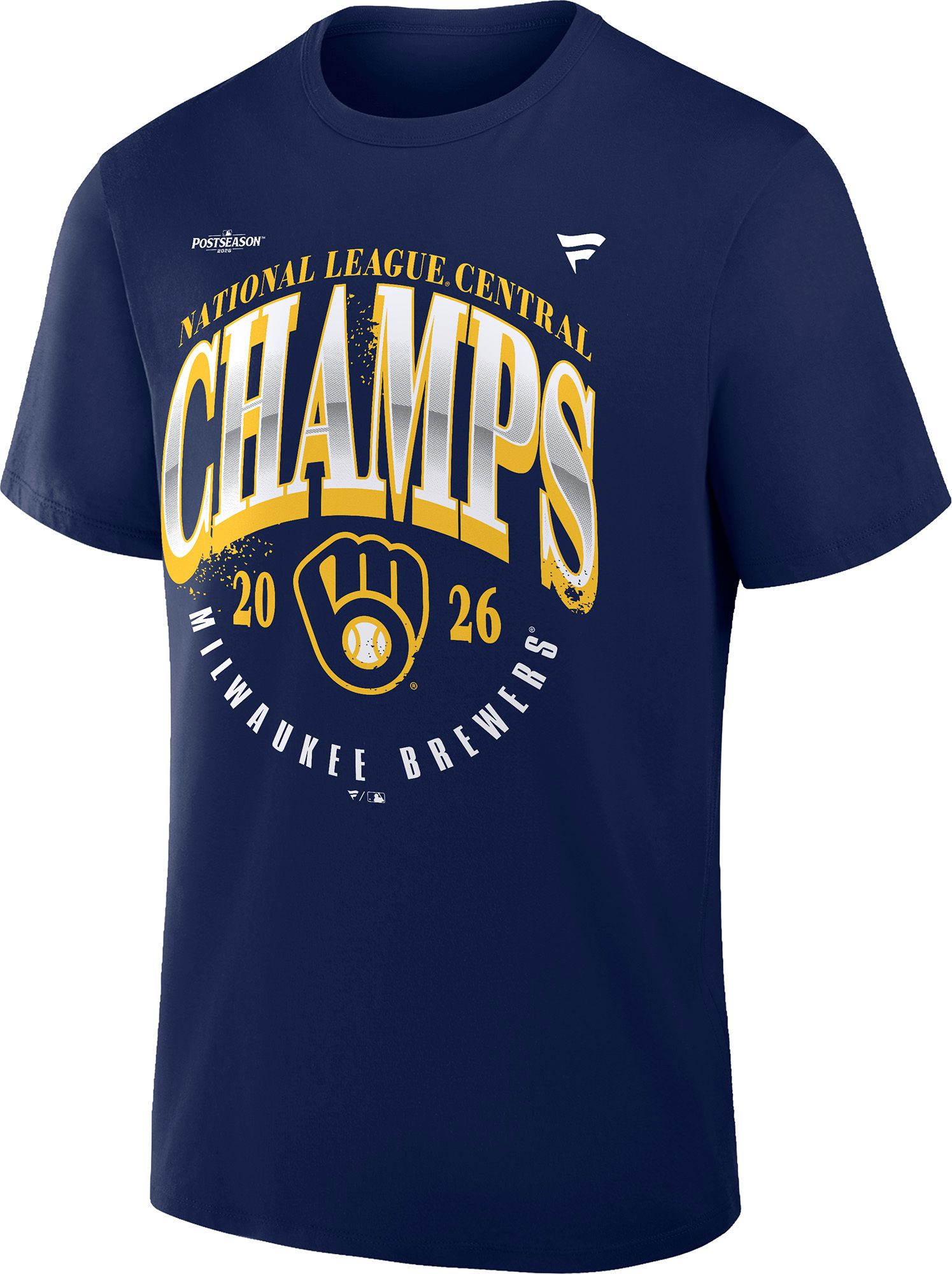 MLB Men's Milwaukee Brewers Division Champs 2026 Locker Room T-Shirt