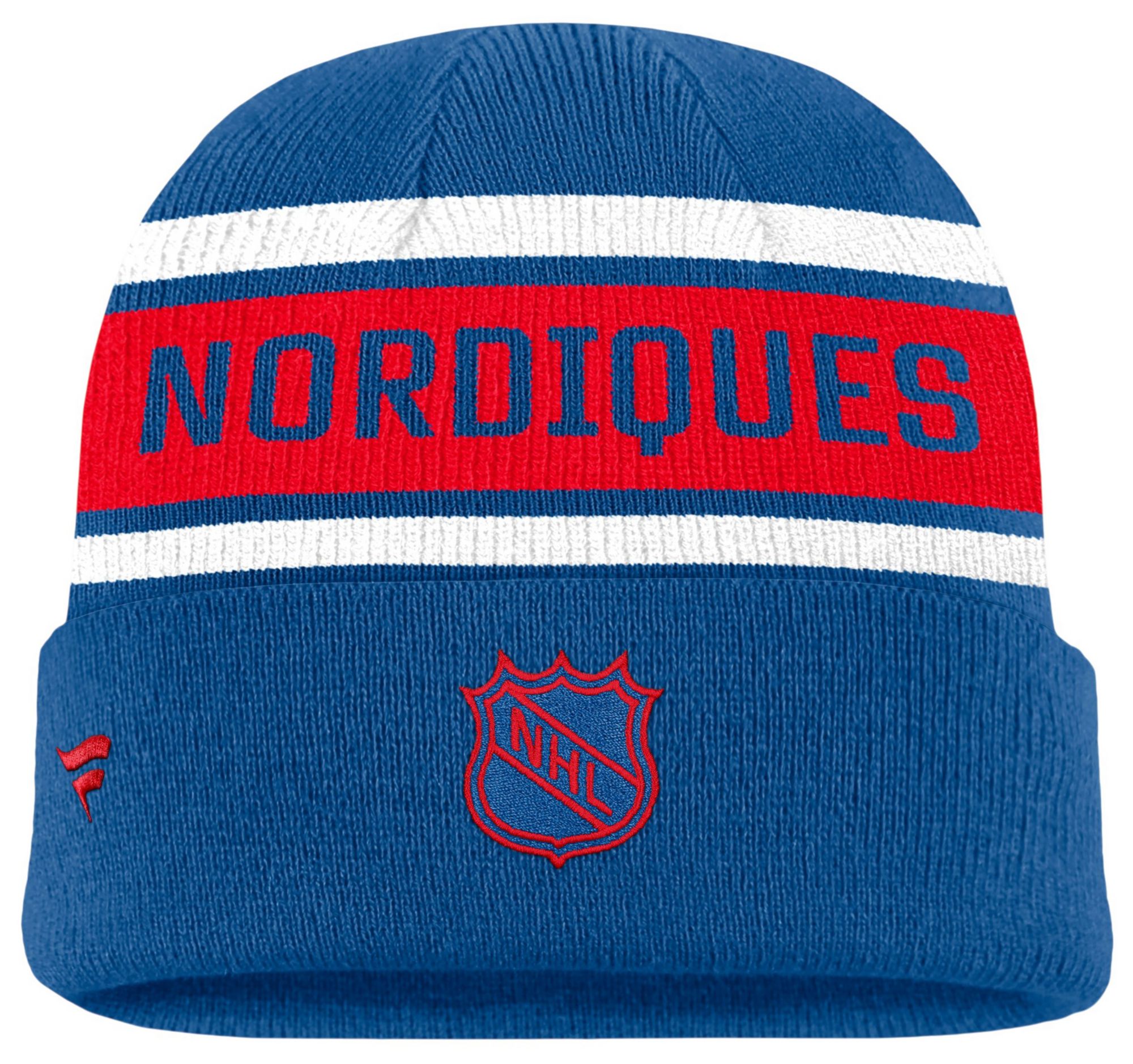 NHL Men's Quebec Nordiques Chico Cuffed Knit Beanie