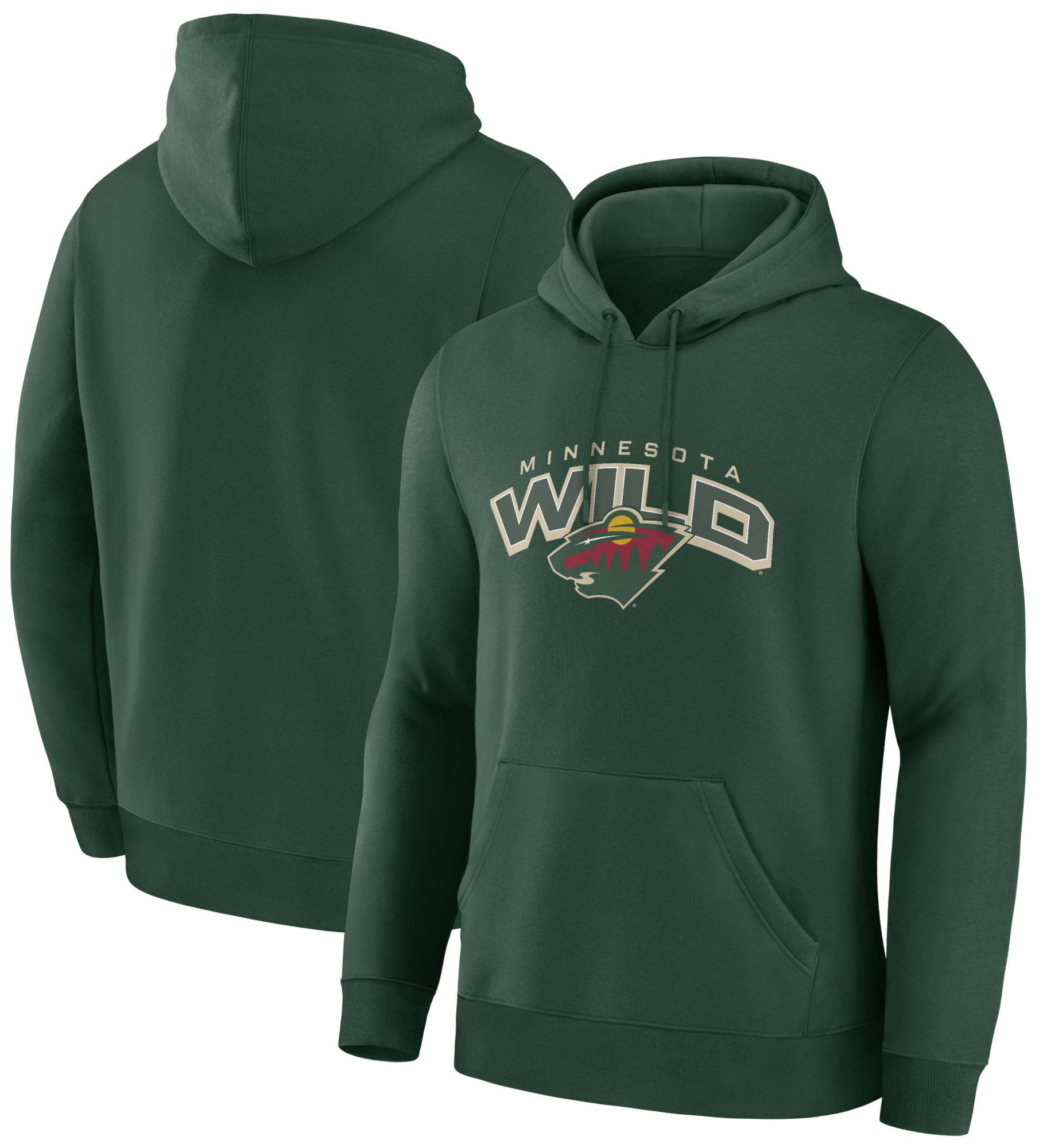 NHL Men's Minnesota Wild Fleece Hoodie