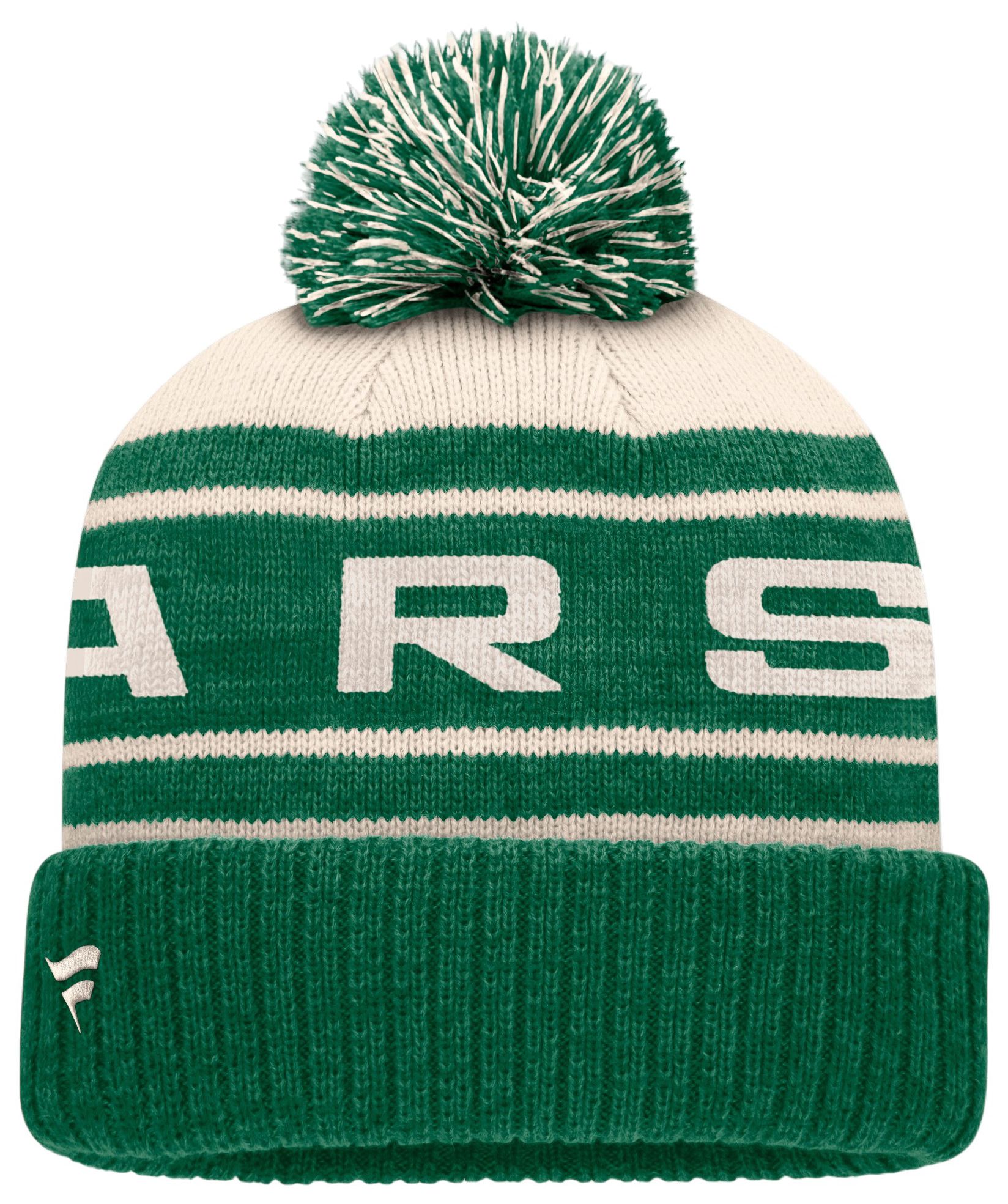 NHL Men's Dallas Stars Repose Cuffed Knit Pom Beanie