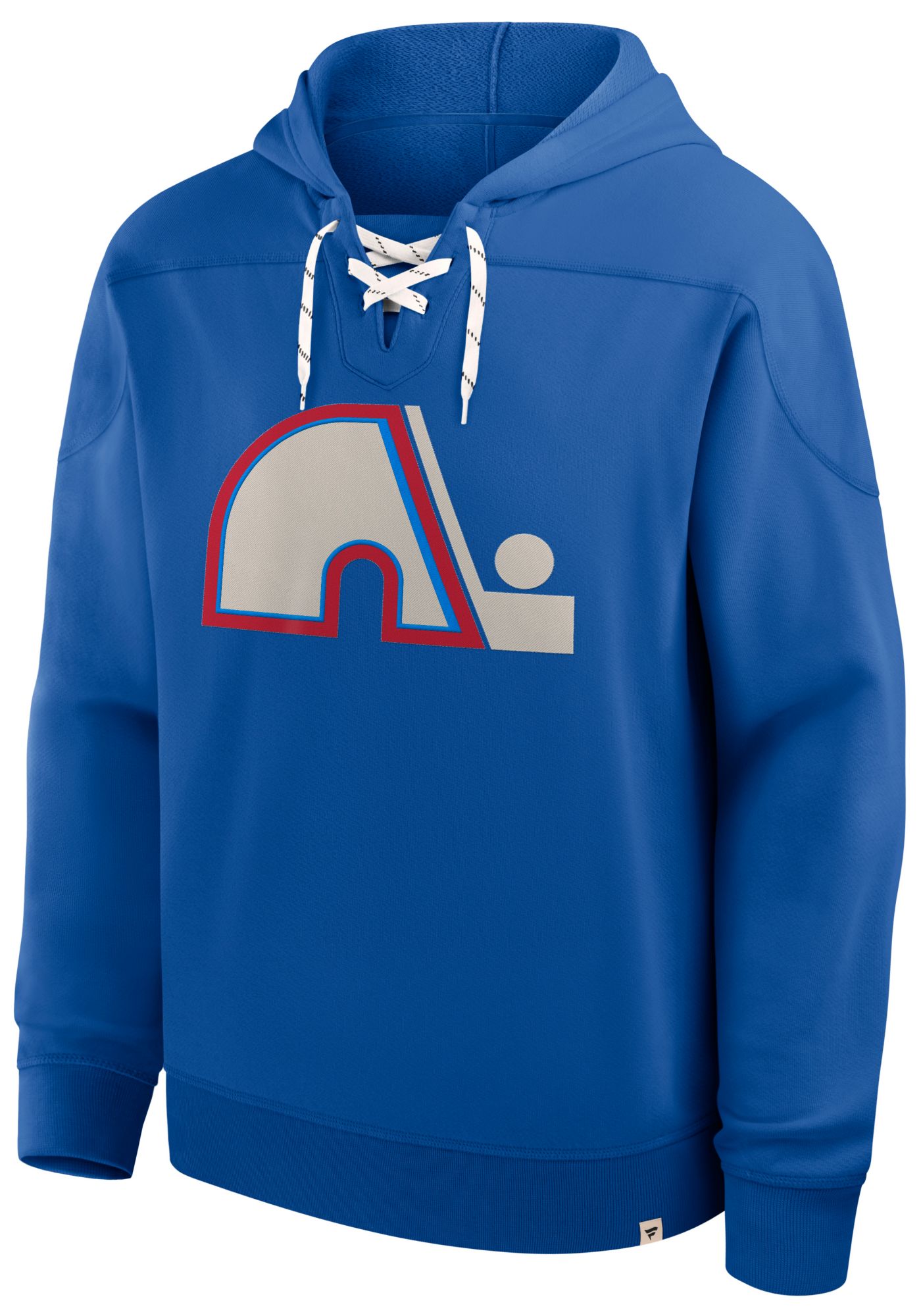 NHL Men's Quebec Nordiques Vintage Lacer Hoodie