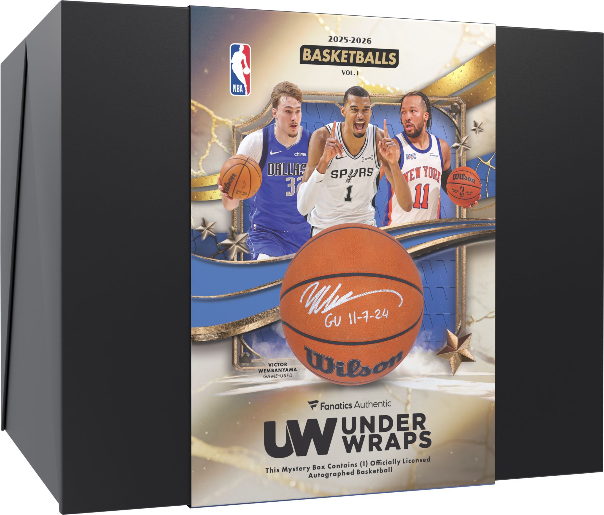 NBA 2026 Under Wraps Autographed Basketball Volume 1